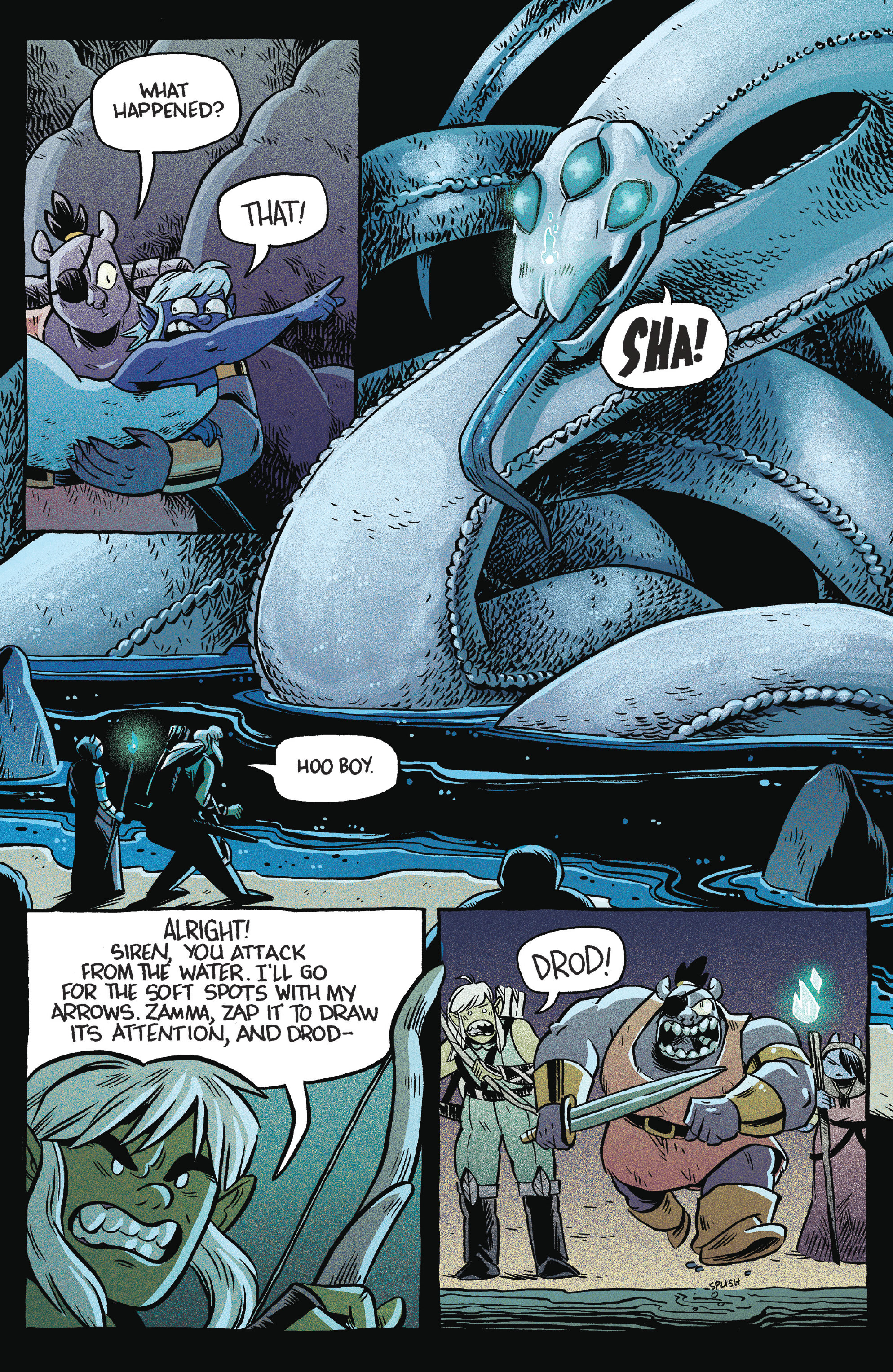 Read online ORCS! comic -  Issue #5 - 38