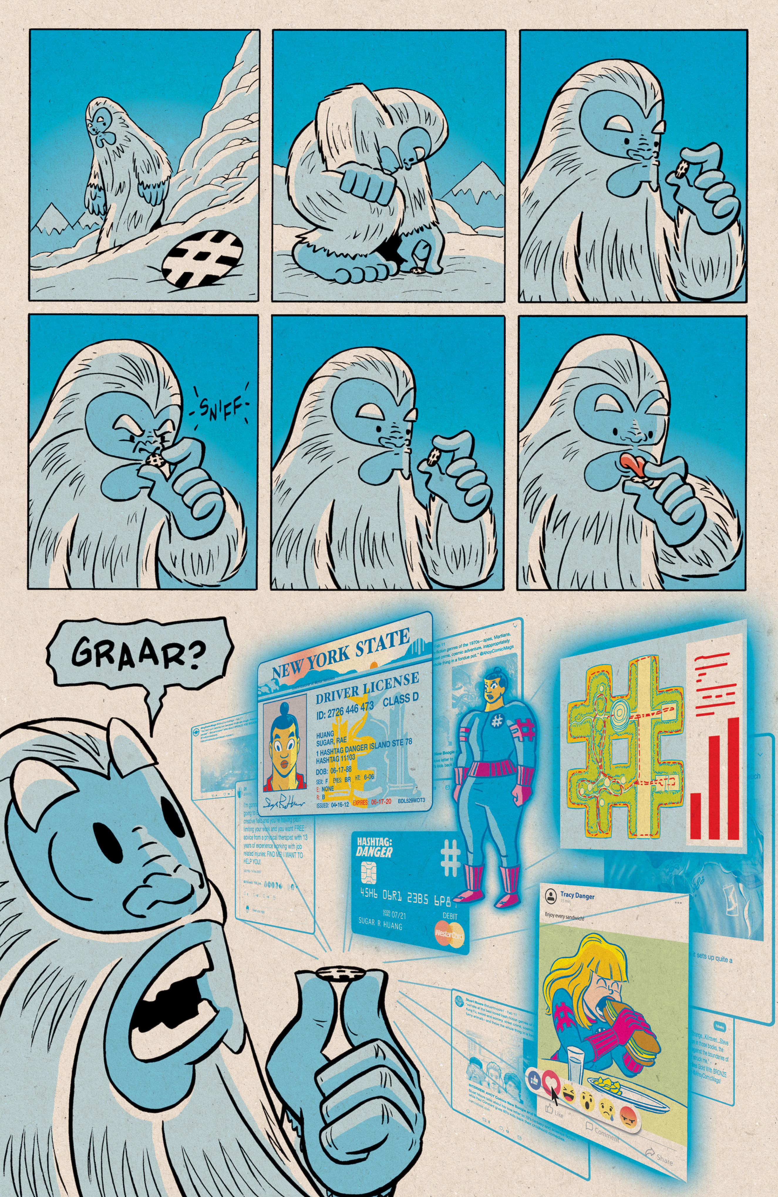 Read online Hashtag Danger comic -  Issue #1 - 12