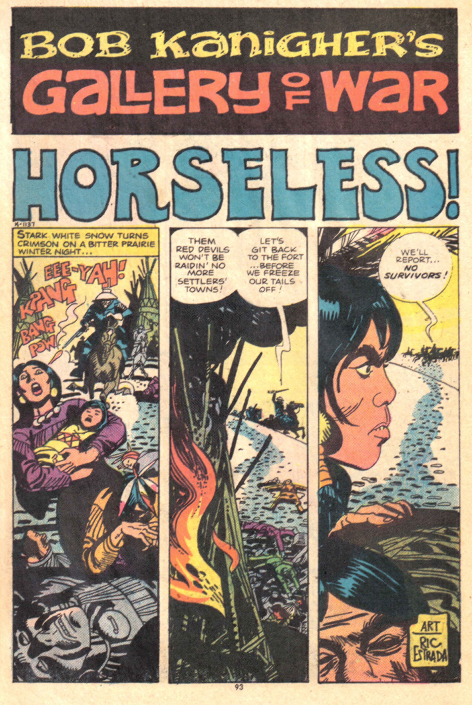 Read online Our Army at War (1952) comic -  Issue #269 - 93