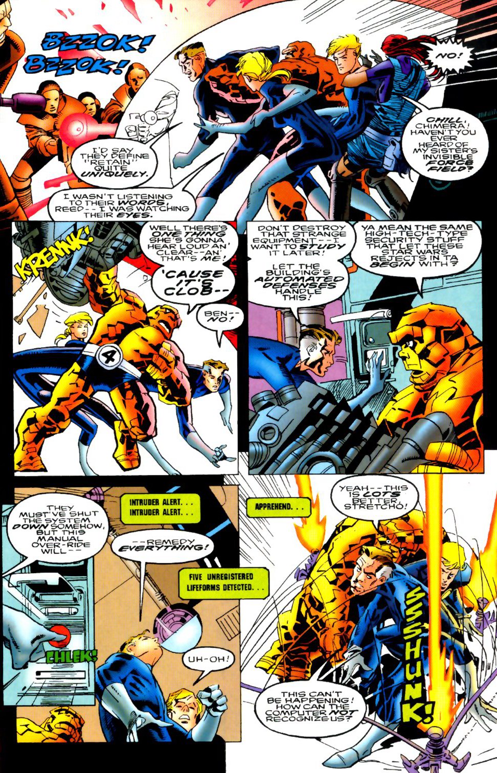 Read online Fantastic Four 2099 comic -  Issue #1 - 9