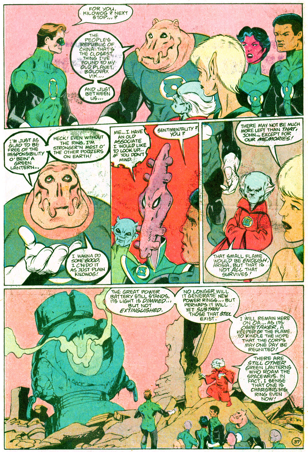 Read online Green Lantern (1960) comic -  Issue #224 - 37