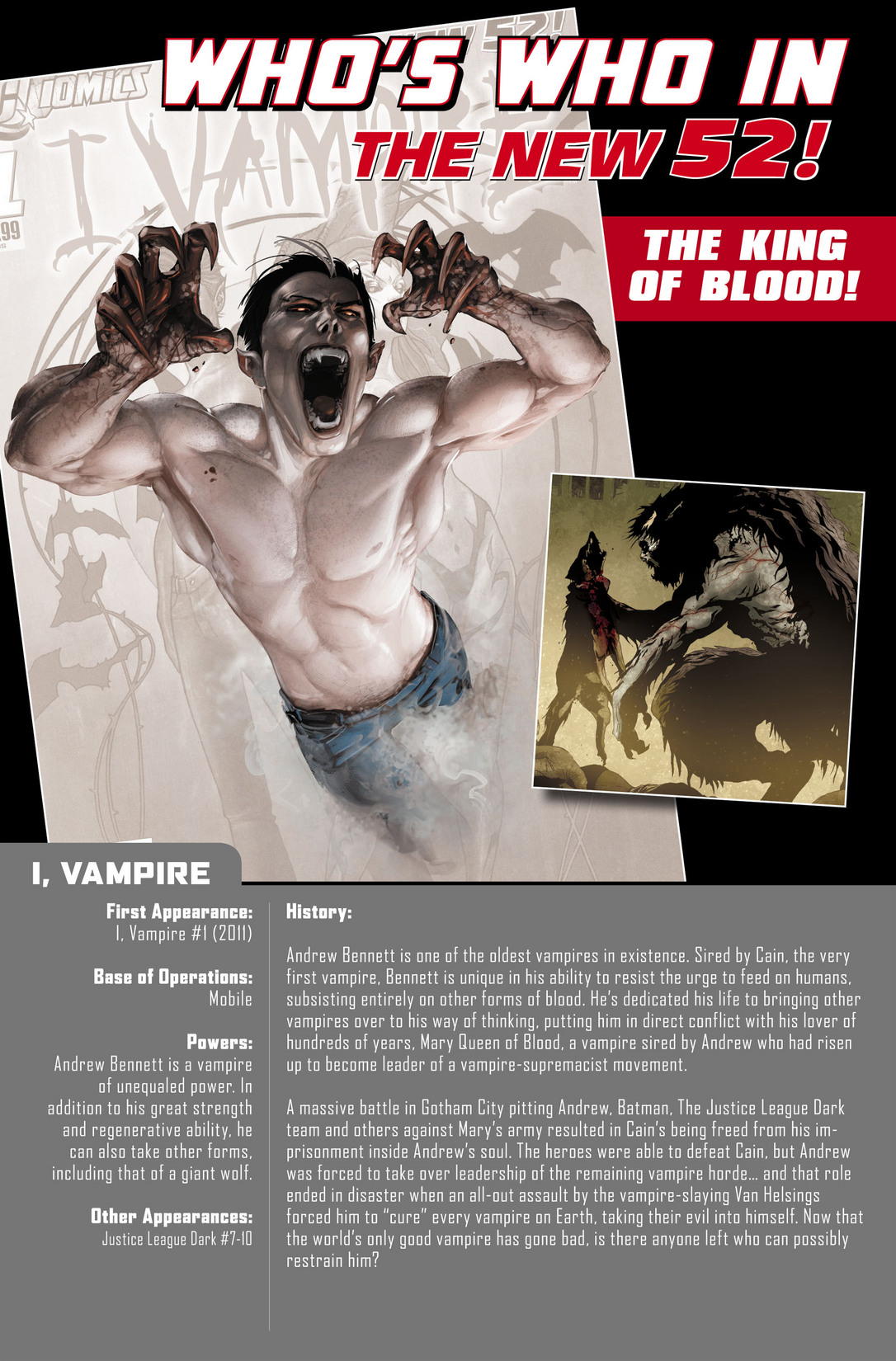 Read online I... Vampire! comic -  Issue #0 - 19
