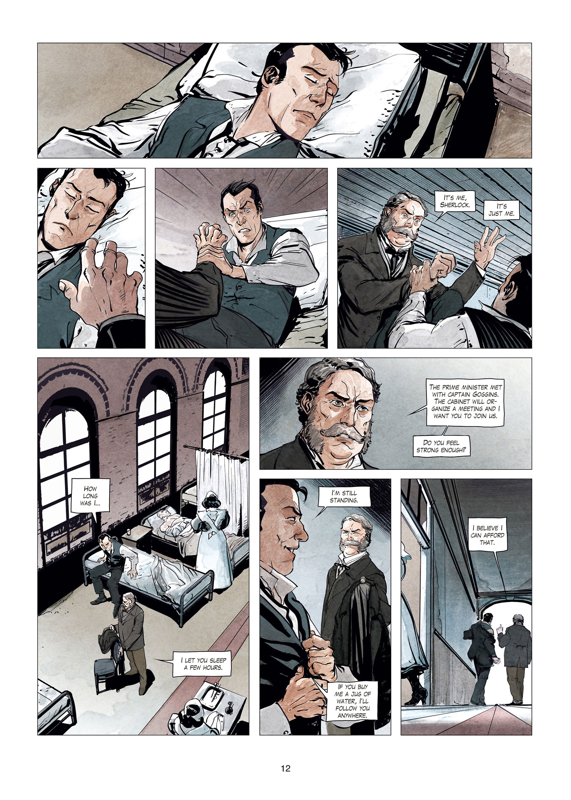 Read online Sherlock Holmes Society Tome 4 : Contamination comic -  Issue # Full - 12