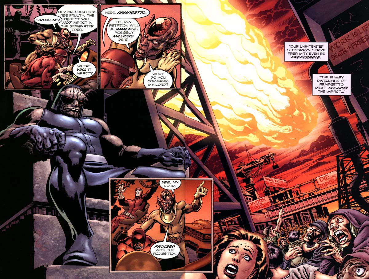 Read online Superman/Aliens 2: God War comic -  Issue #1 - 5