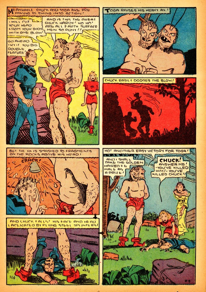 Read online Amazing Man Comics comic -  Issue #12 - 47