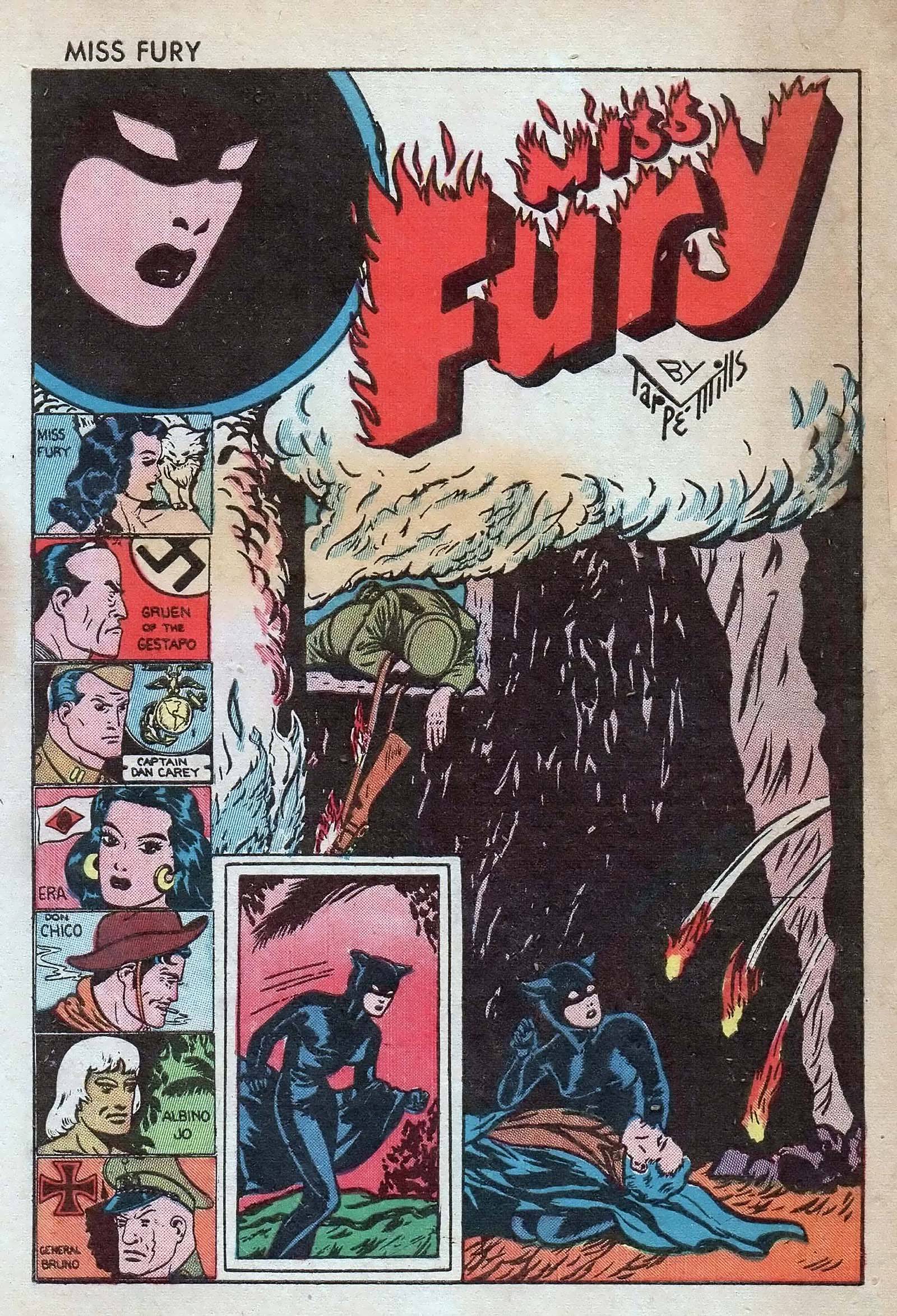 Read online Miss Fury Comics comic -  Issue #4 - 3