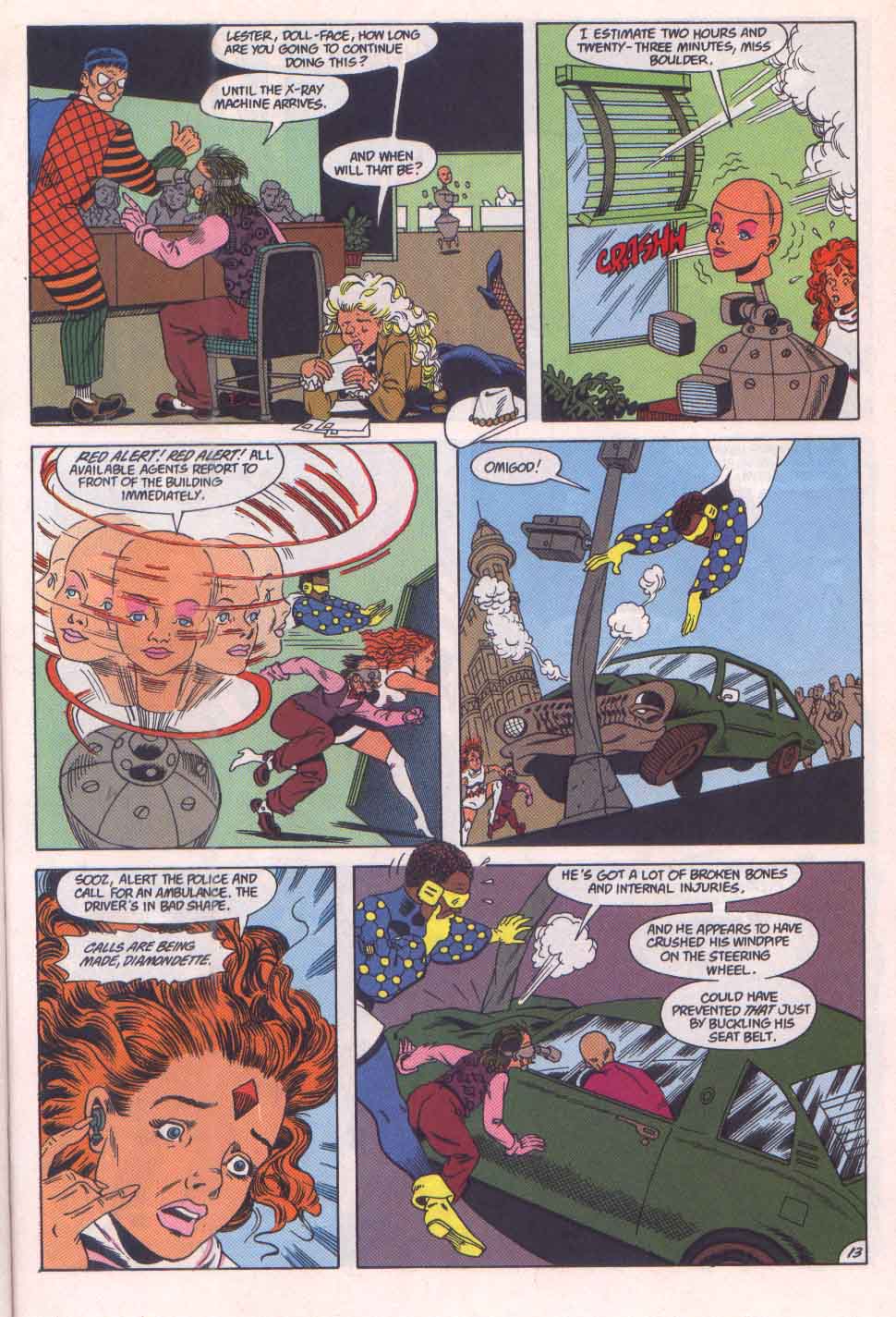 Read online Hero Hotline comic -  Issue #5 - 14