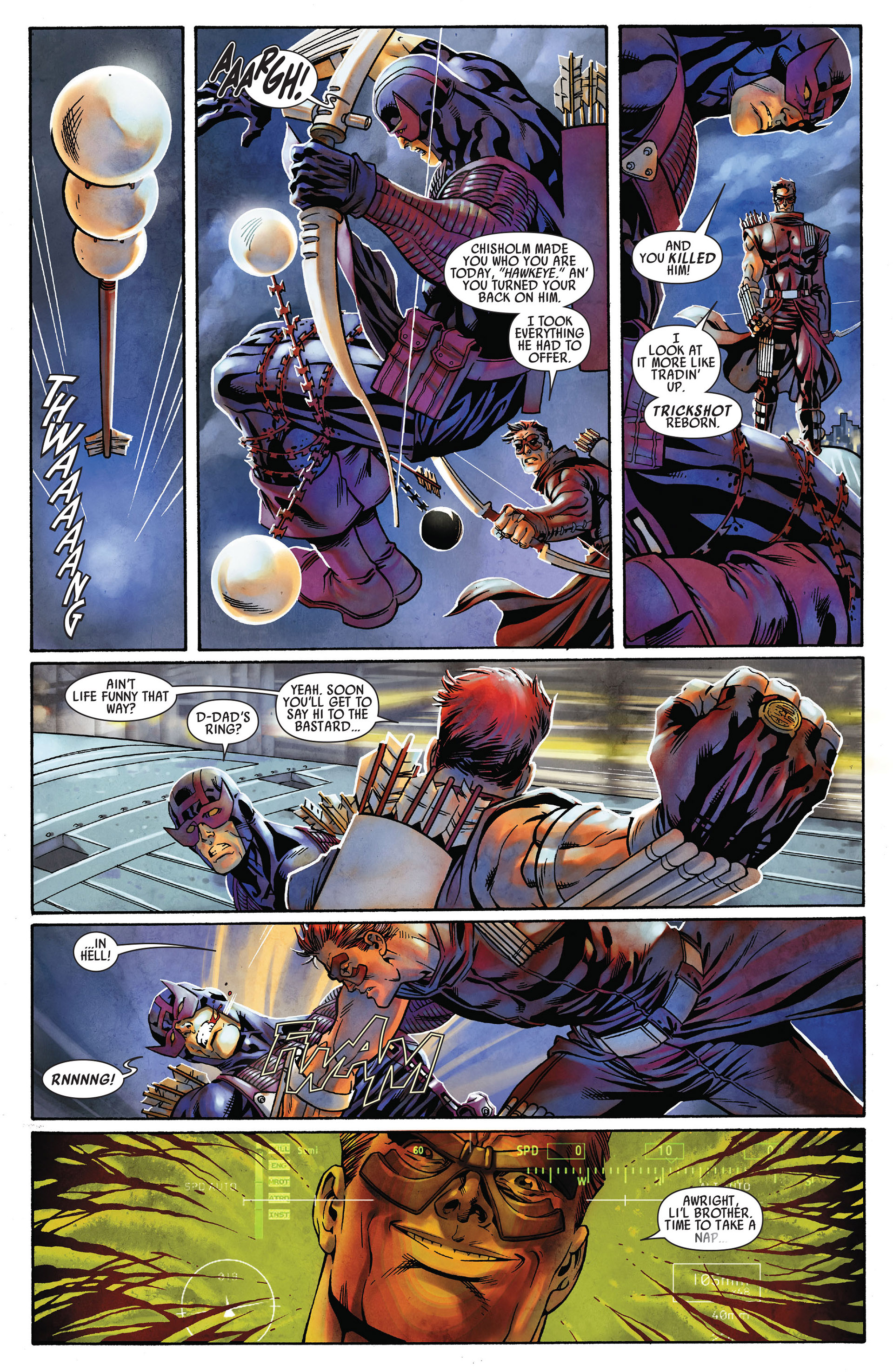Read online Hawkeye: Blindspot comic -  Issue #3 - 9