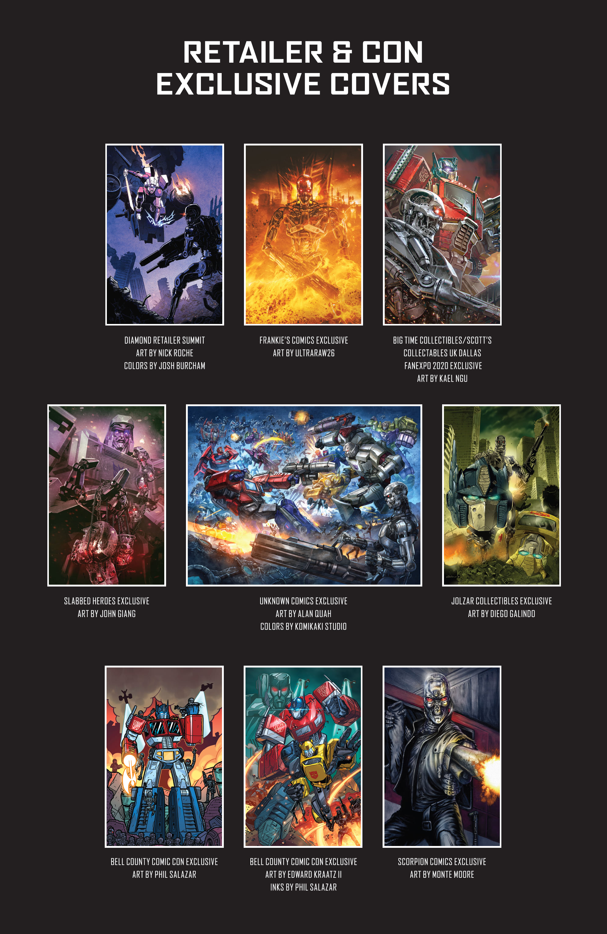 Read online Transformers vs. the Terminator comic -  Issue #1 - 35