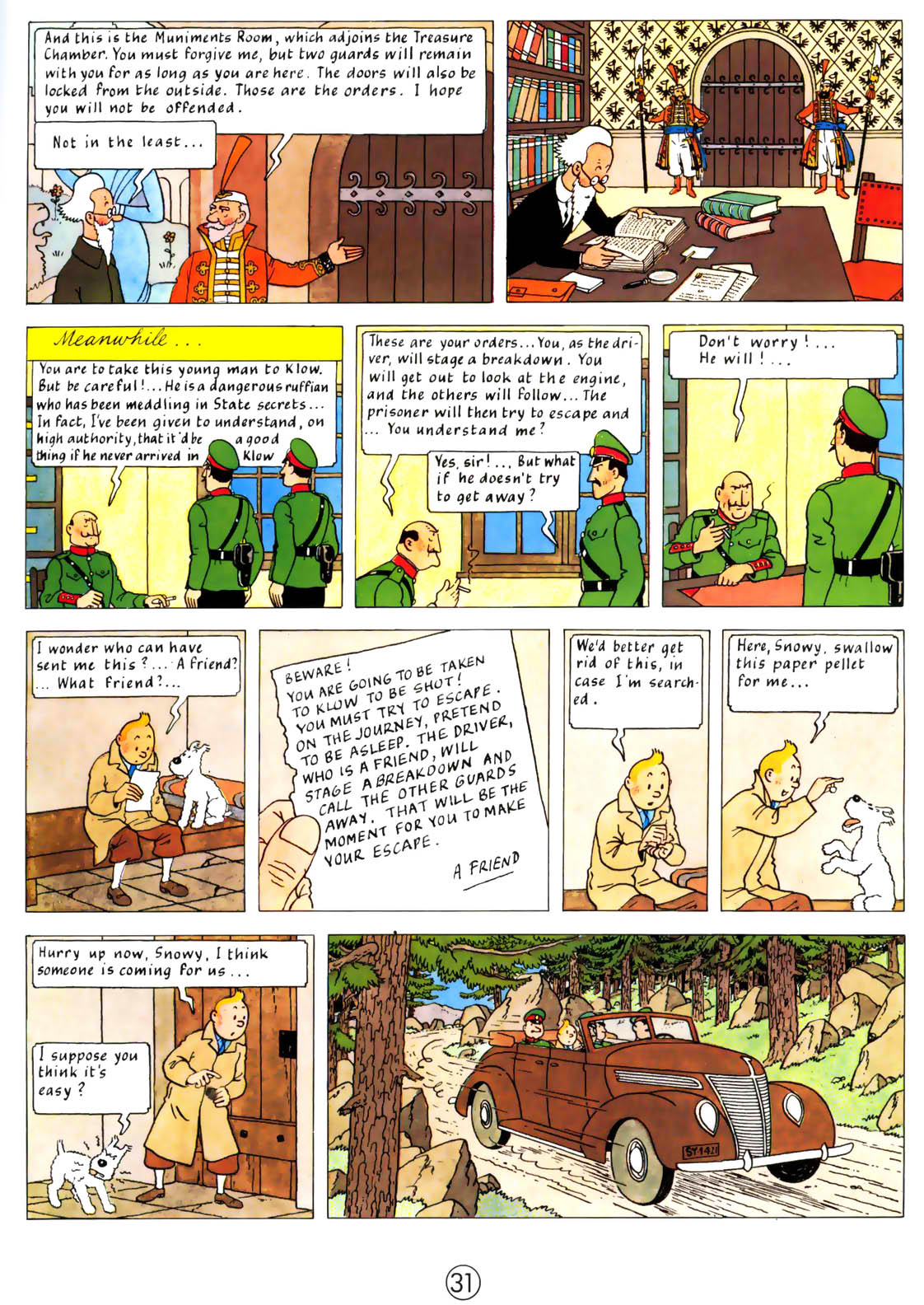 Read online The Adventures of Tintin comic -  Issue #8 - 34