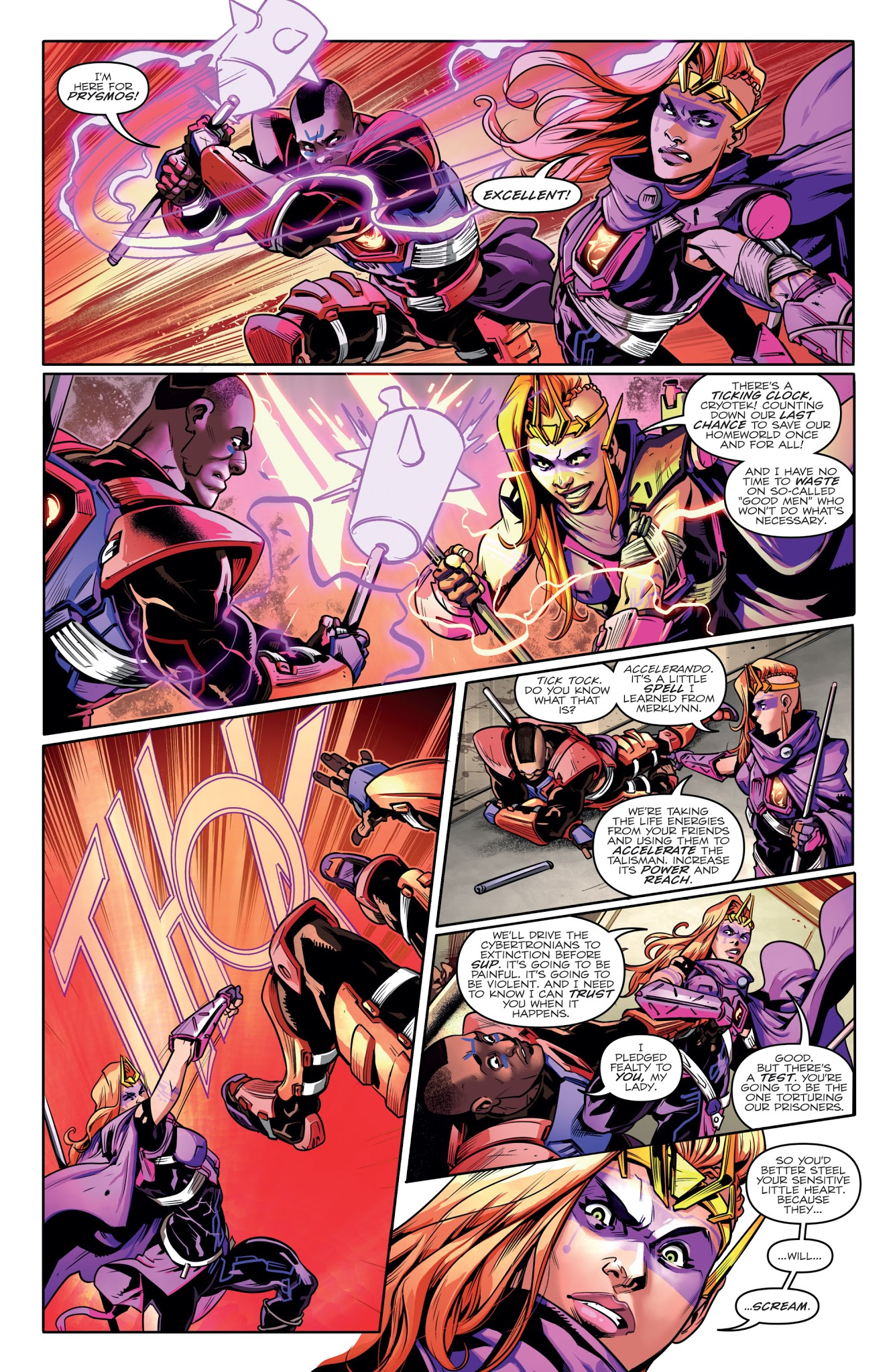 Read online Transformers vs. Visionaries comic -  Issue #4 - 16