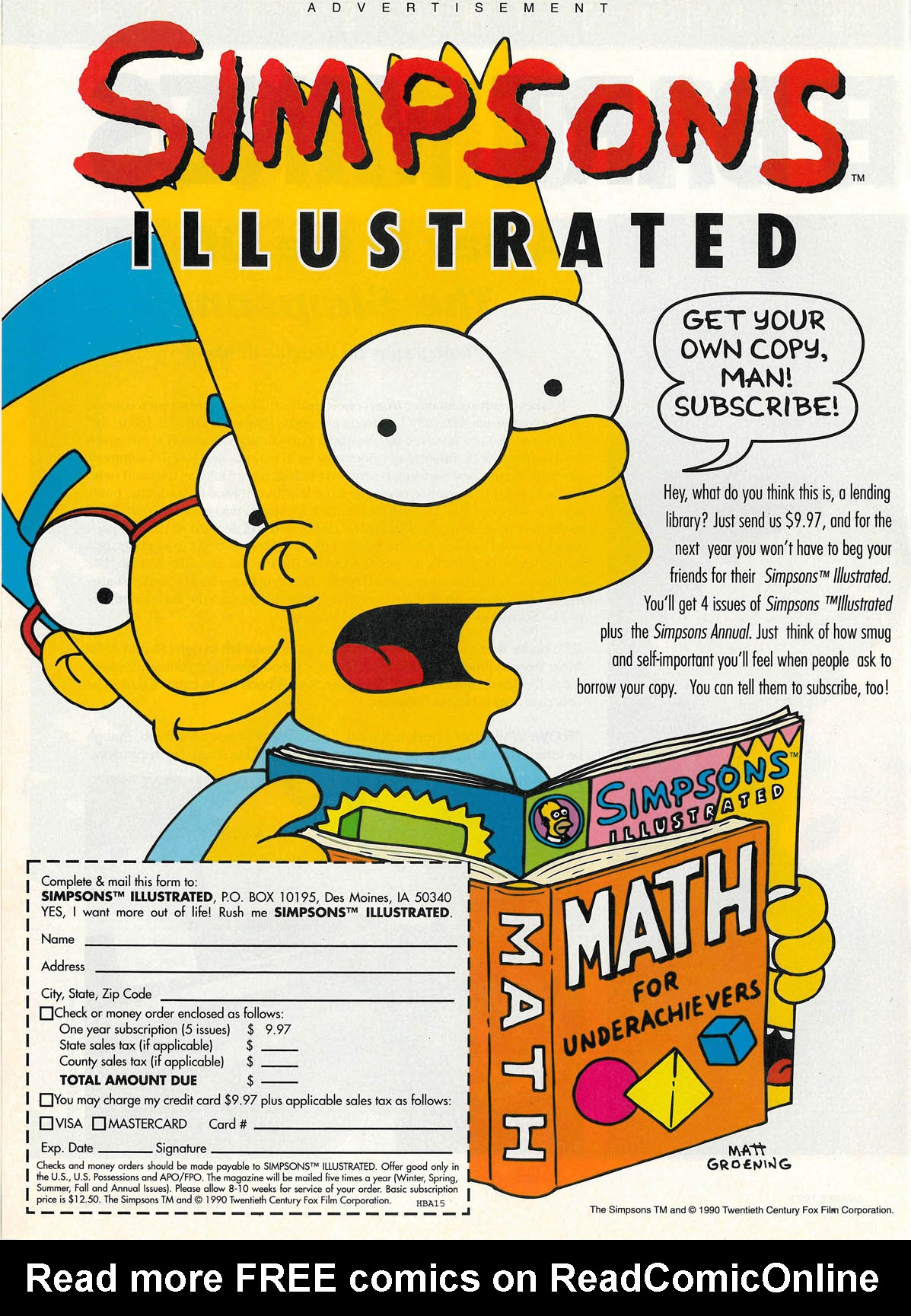 Read online Simpsons Illustrated (1991) comic -  Issue #8 - 26