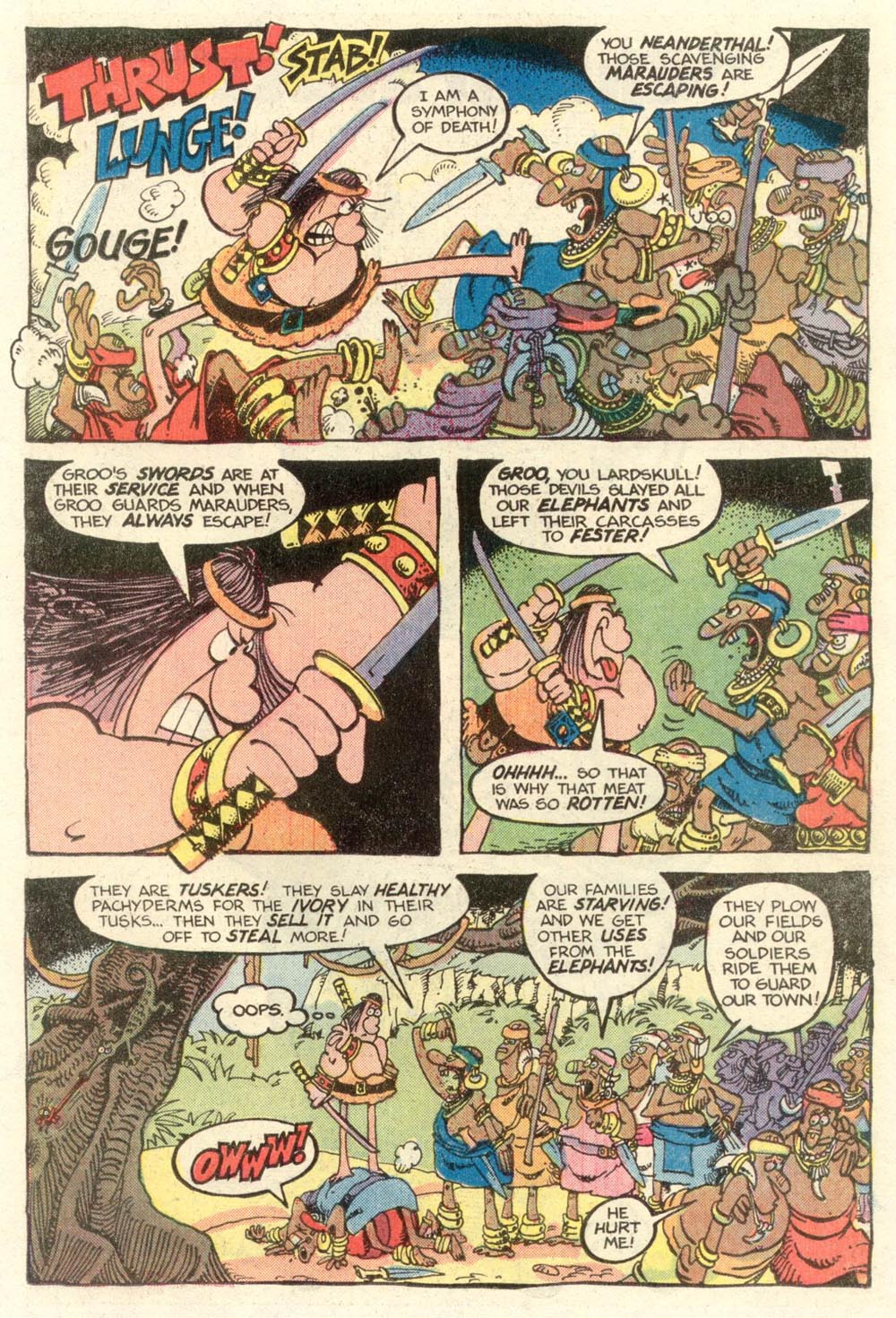Read online Sergio Aragonés Groo the Wanderer comic -  Issue #7 - 7
