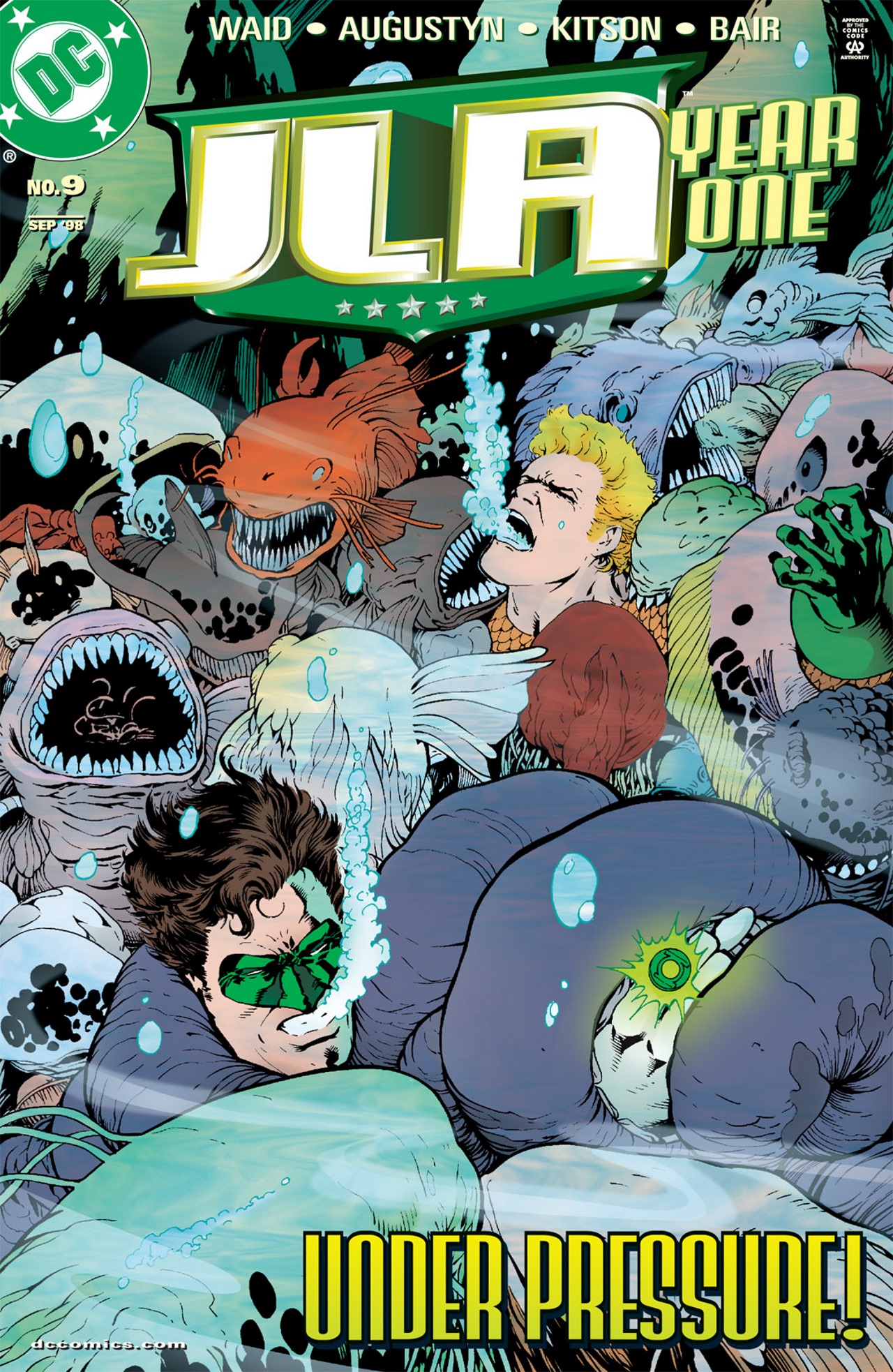 Read online JLA: Year One comic -  Issue #9 - 1