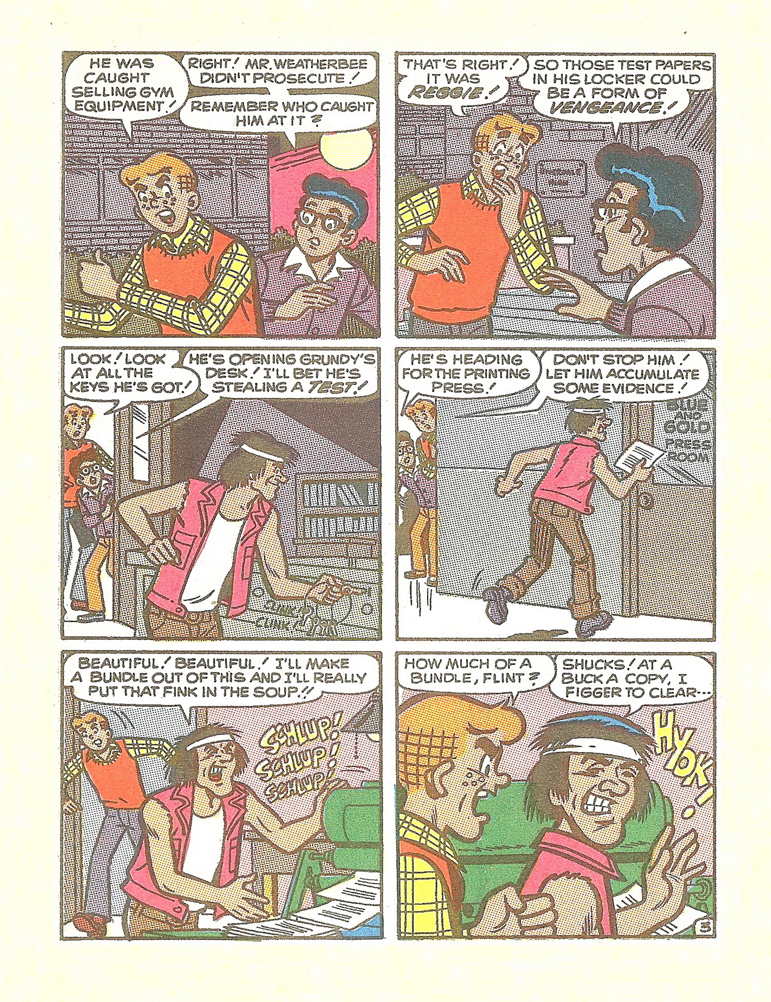 Read online Jughead Jones Comics Digest comic -  Issue #61 - 109