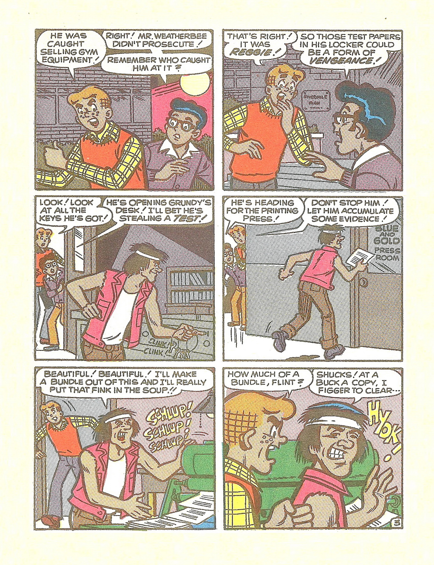 Read online Jughead Jones Comics Digest comic -  Issue #61 - 109