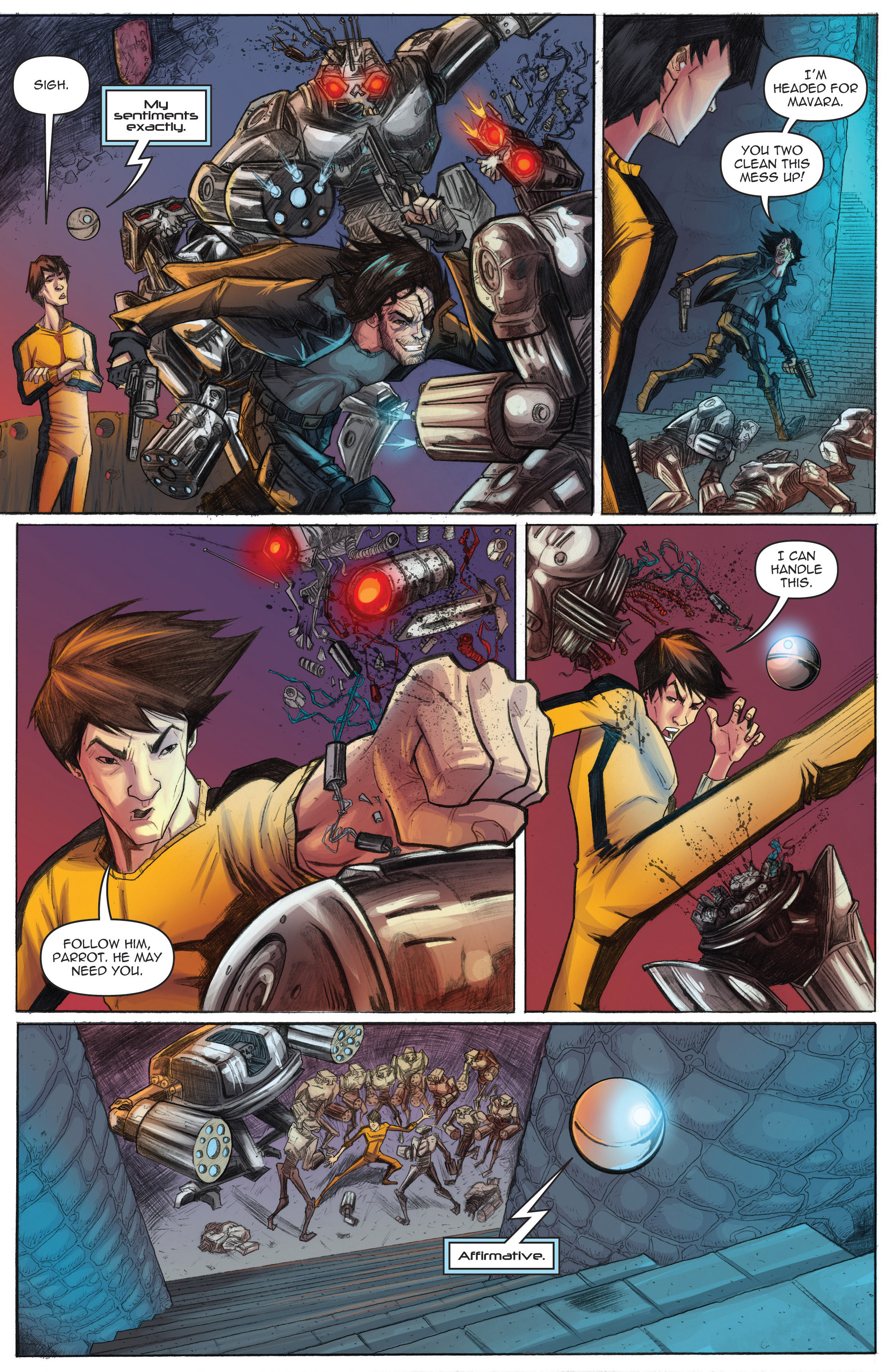 Read online Infinite Seven comic -  Issue #1 - 9