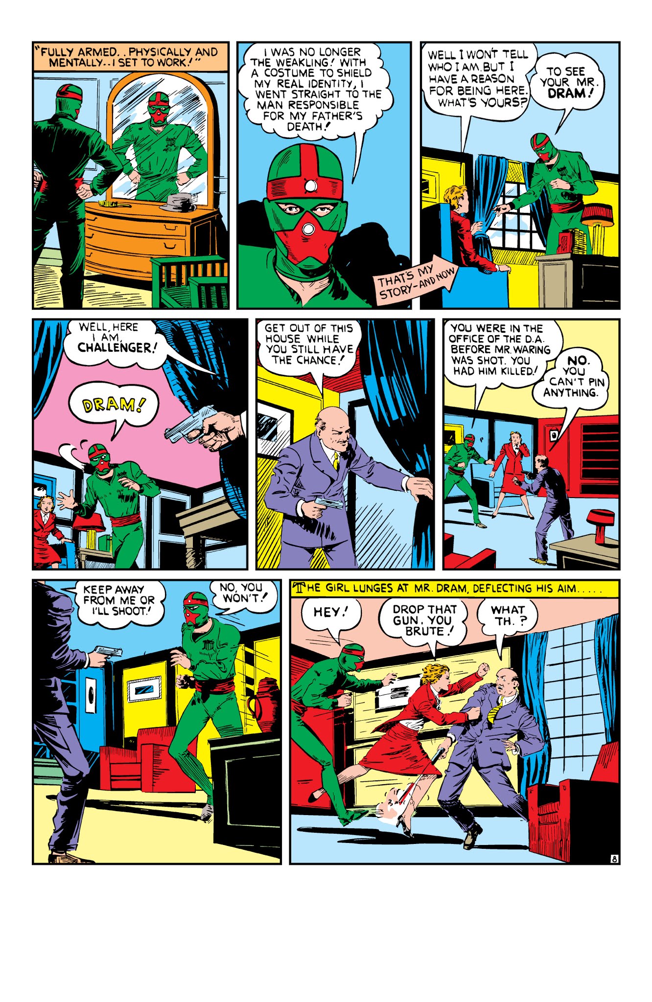 Read online Daring Mystery Comics comic -  Issue #7 - 61