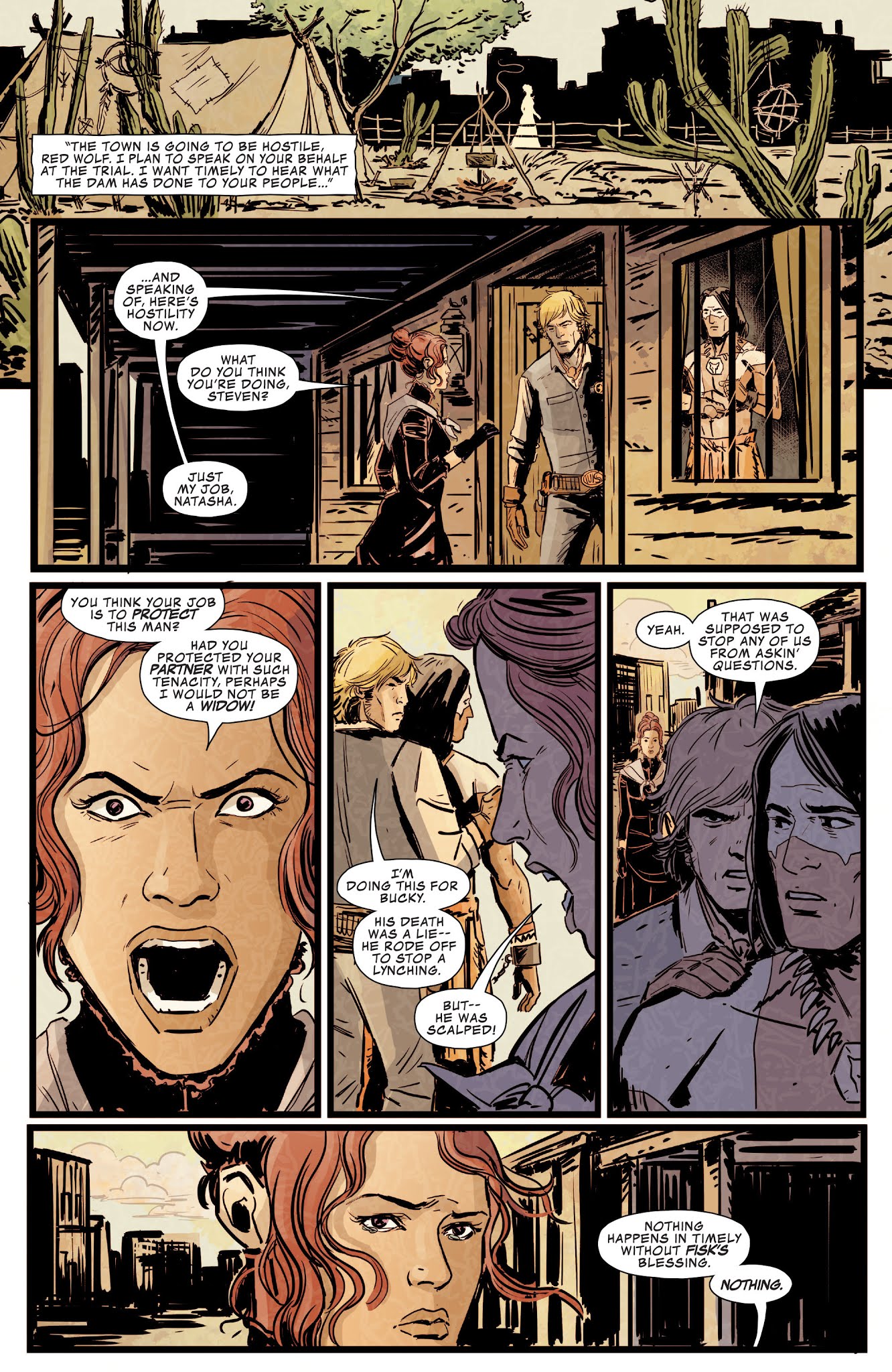 Read online Marvel 1872: Warzones! comic -  Issue # TPB - 30