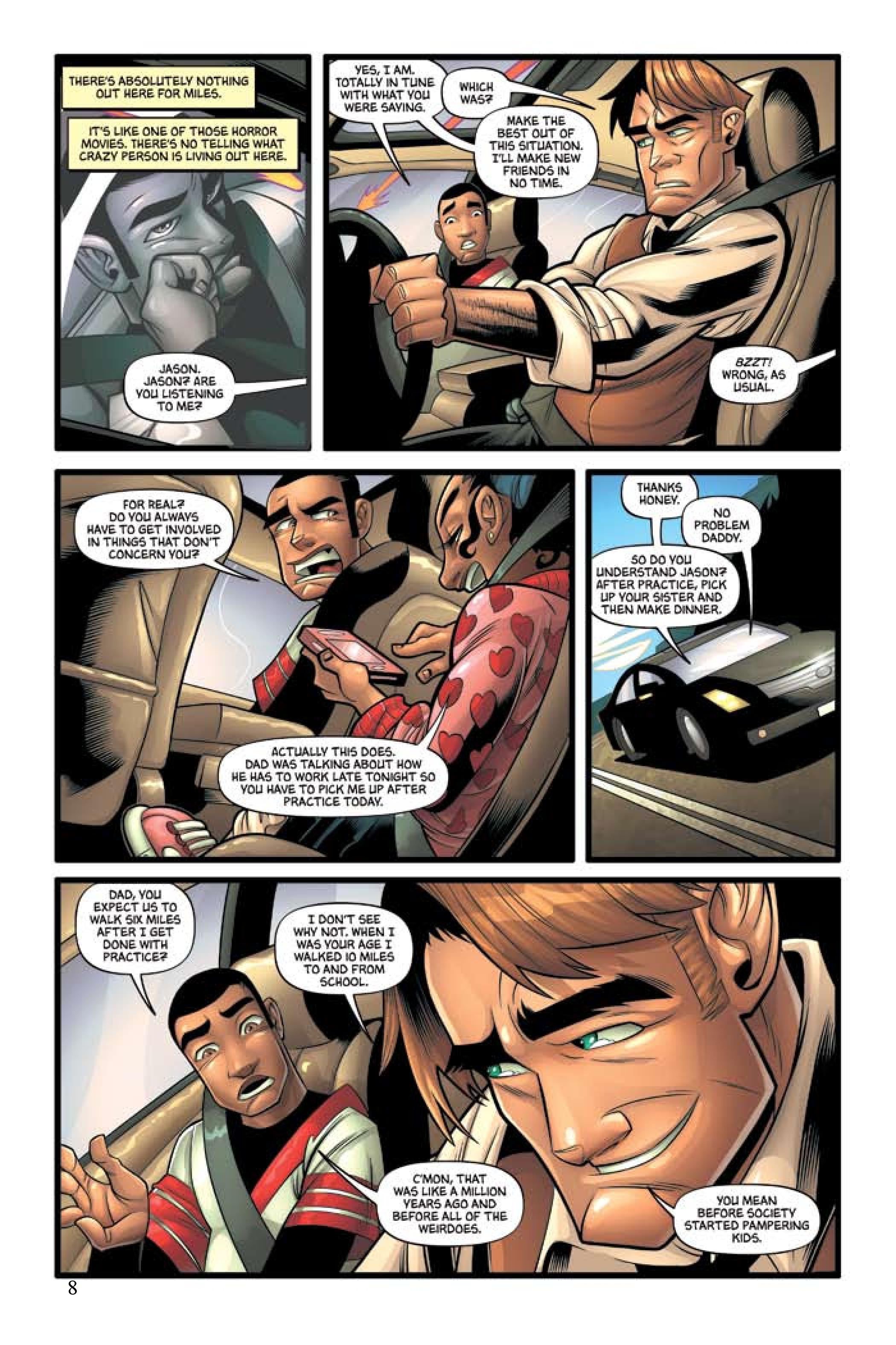Read online Armor-I comic -  Issue #1 - 8