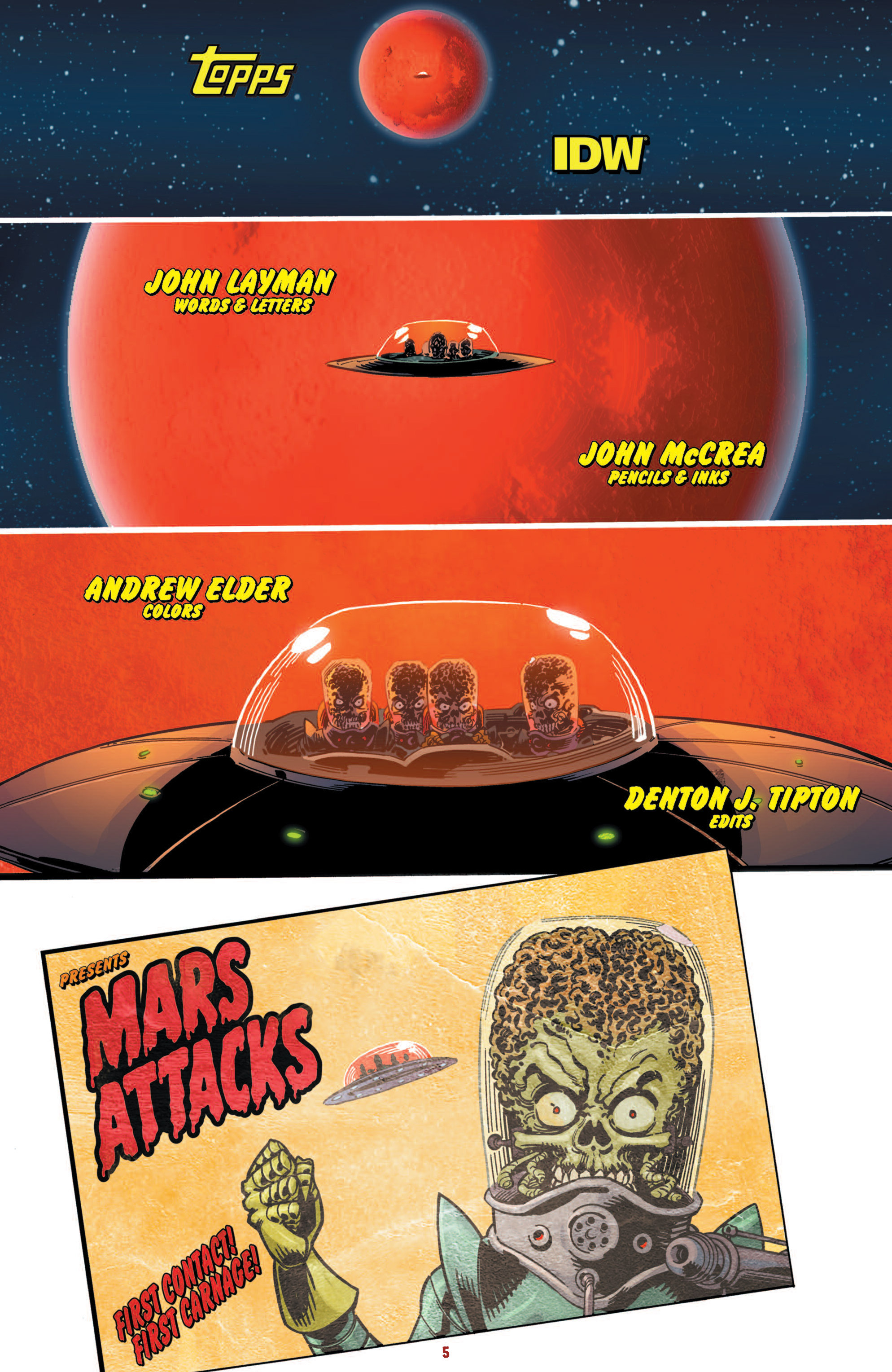 Read online Mars Attacks: Occupation comic -  Issue #5 - 30