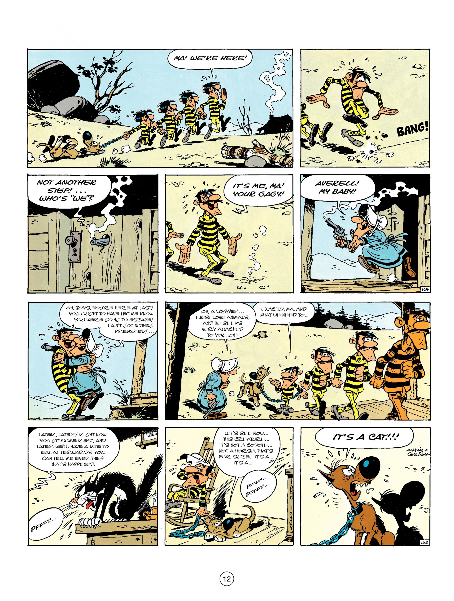 Read online A Lucky Luke Adventure comic -  Issue #6 - 12