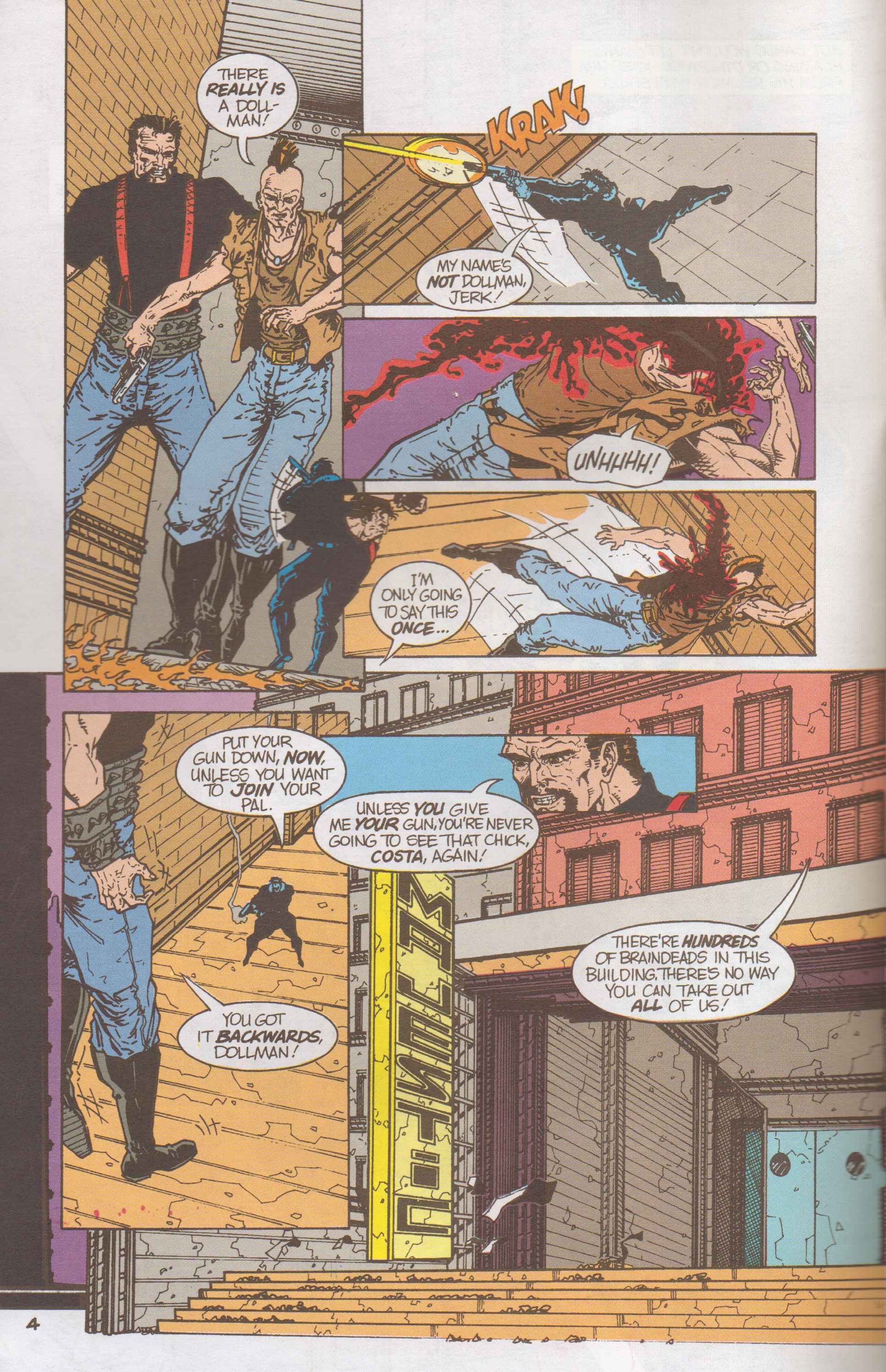 Read online Dollman comic -  Issue #4 - 5