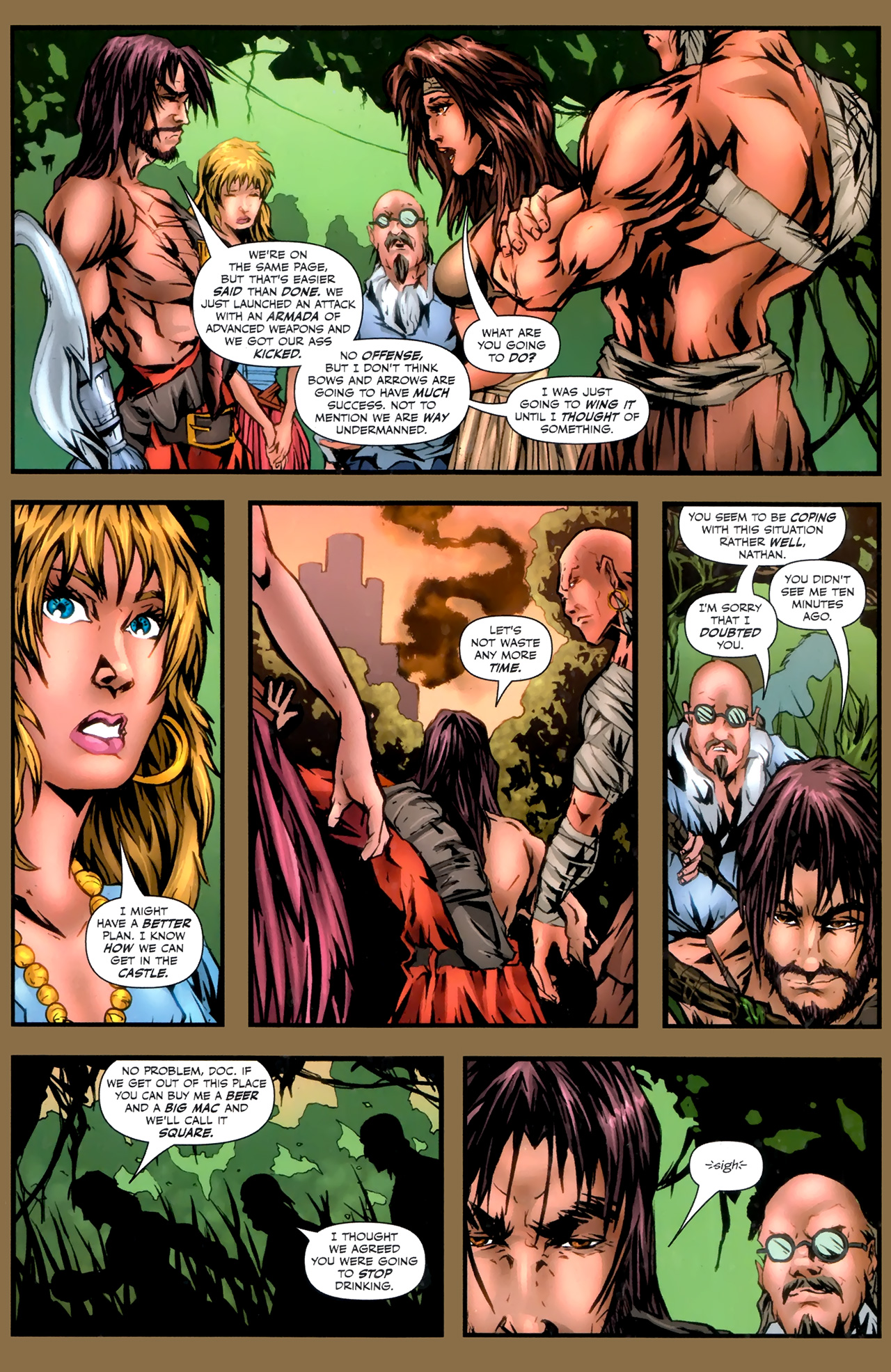 Read online Grimm Fairy Tales: Neverland comic -  Issue #6 - 20