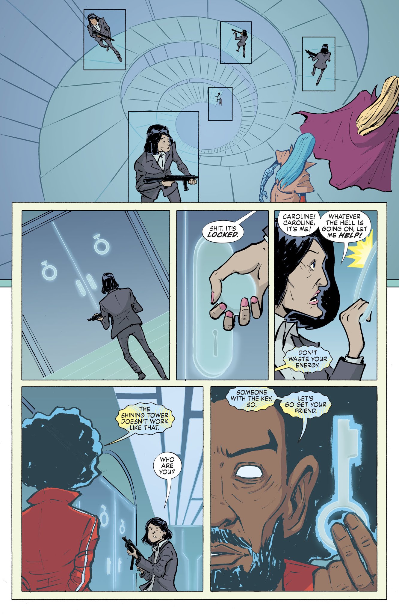 Read online Eternity Girl comic -  Issue #6 - 9