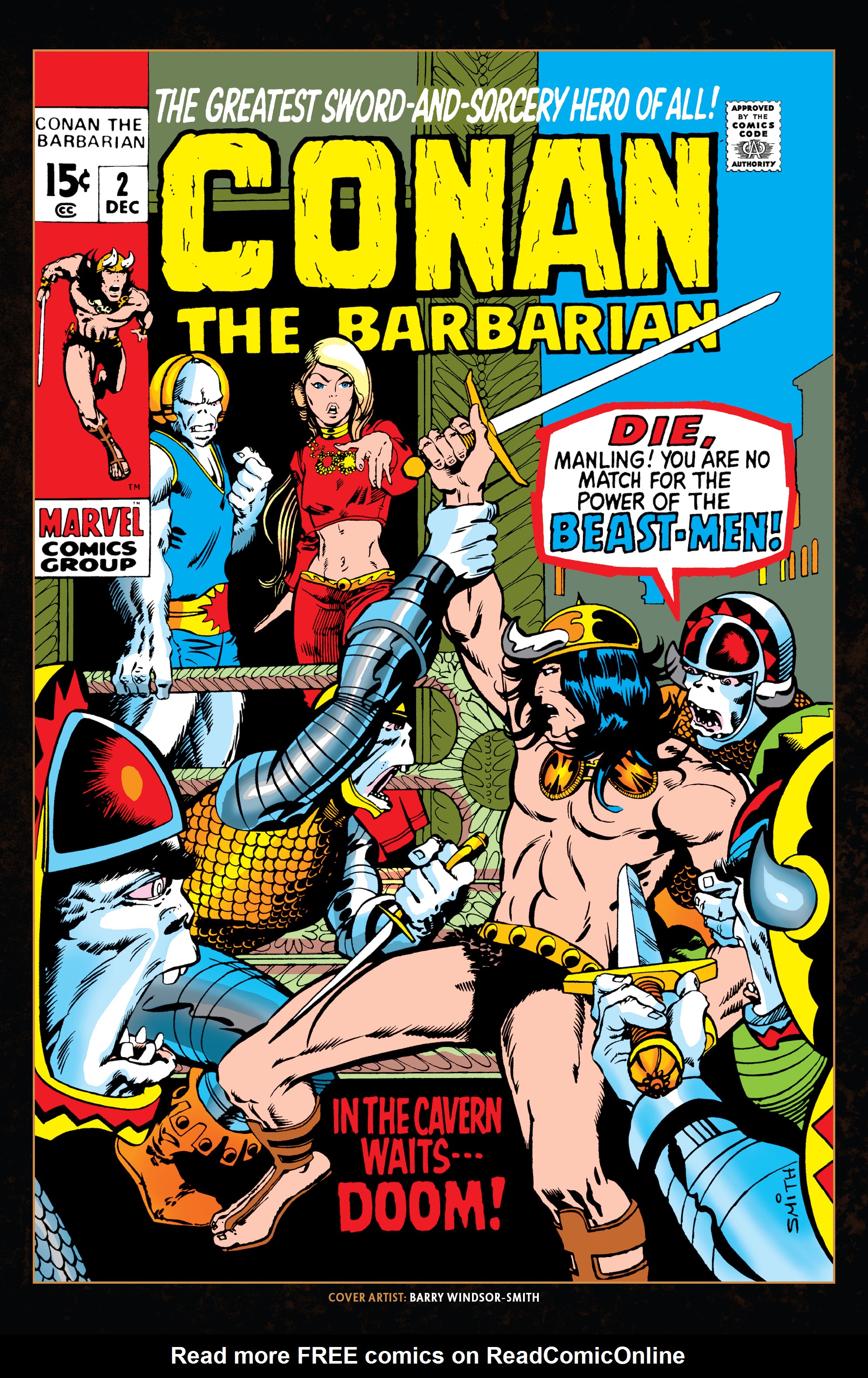 Read online Conan The Barbarian Epic Collection: The Original Marvel Years - The Coming Of Conan comic -  Issue # TPB (Part 1) - 33