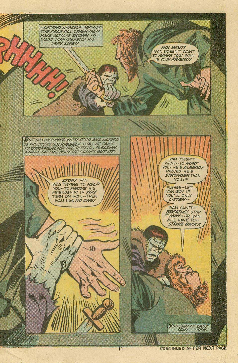 Read online Frankenstein (1973) comic -  Issue #11 - 8