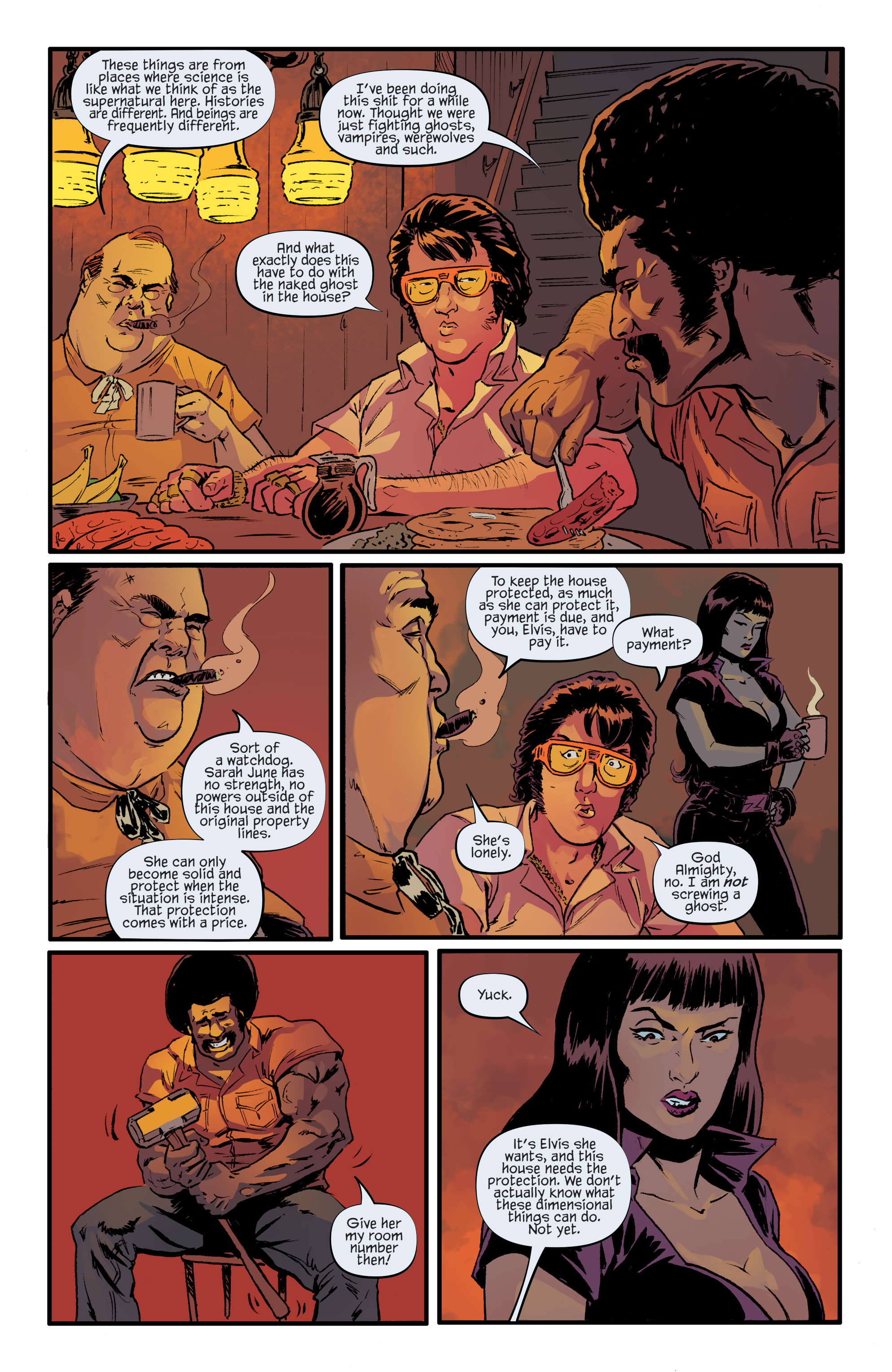 Read online Bubba Ho-Tep and the Cosmic Blood-Suckers comic -  Issue # _TPB - 37