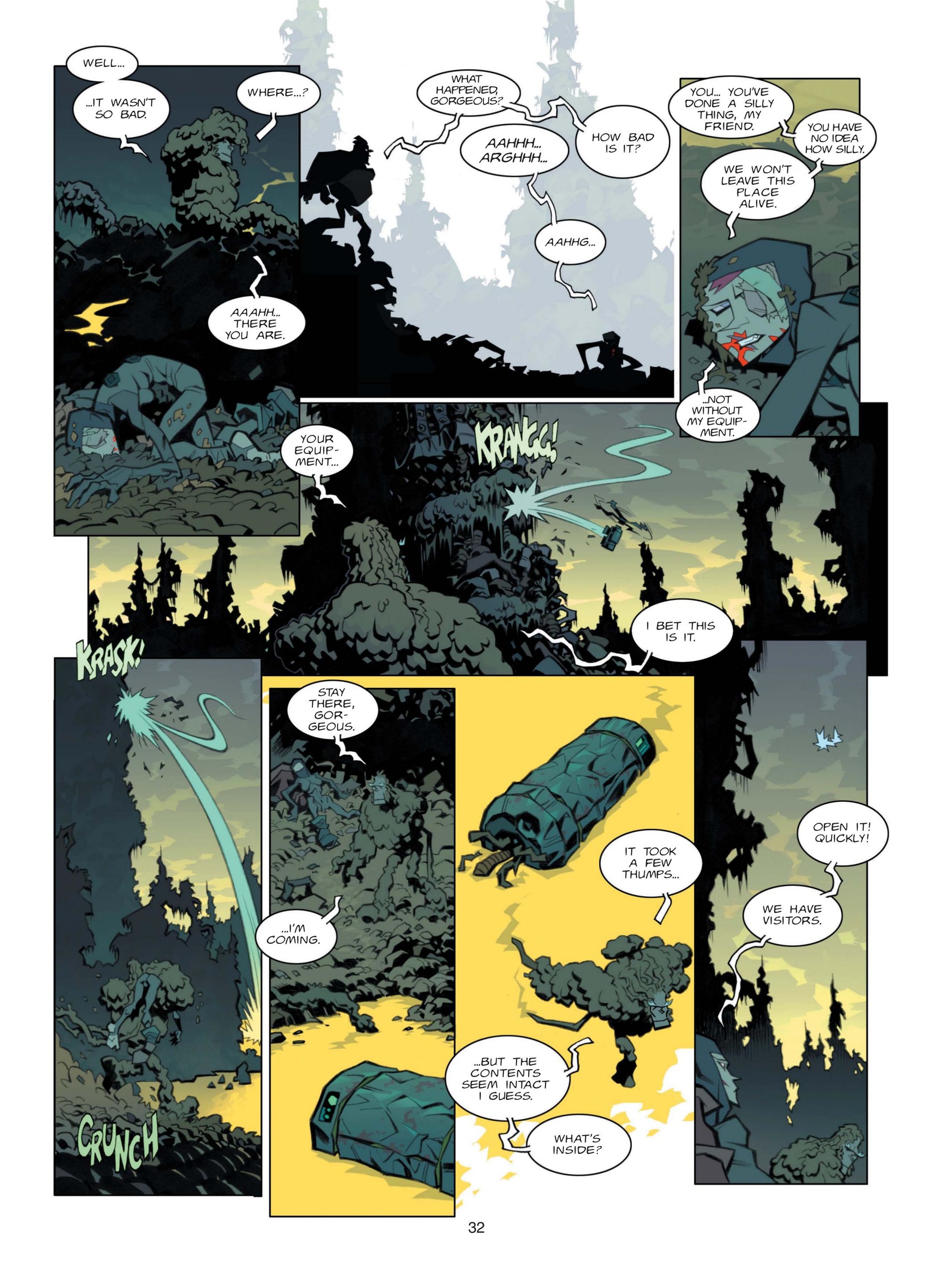 Read online Slum Nation comic -  Issue #3 - 34