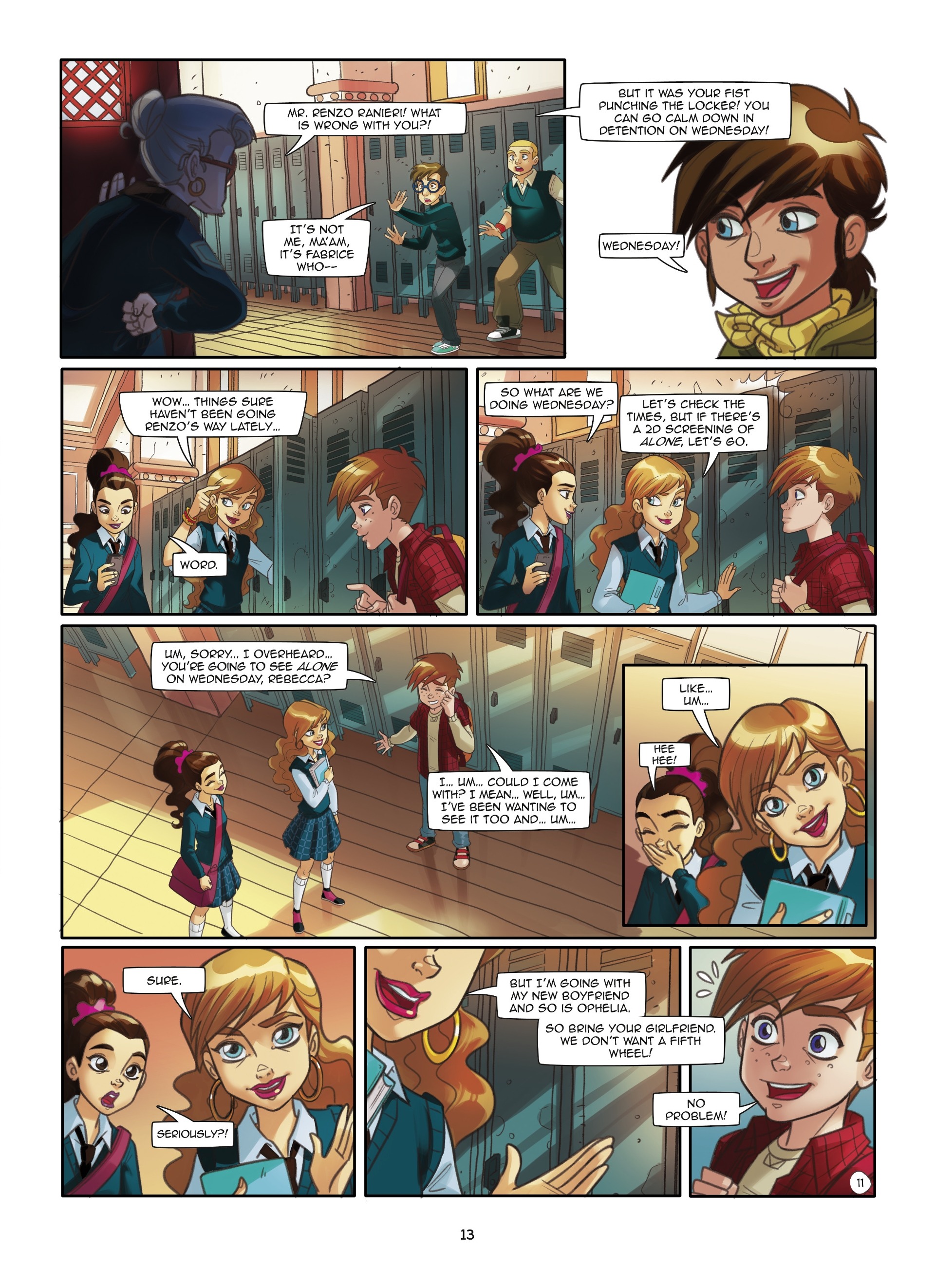 Read online Magic 7 comic -  Issue #3 - 14