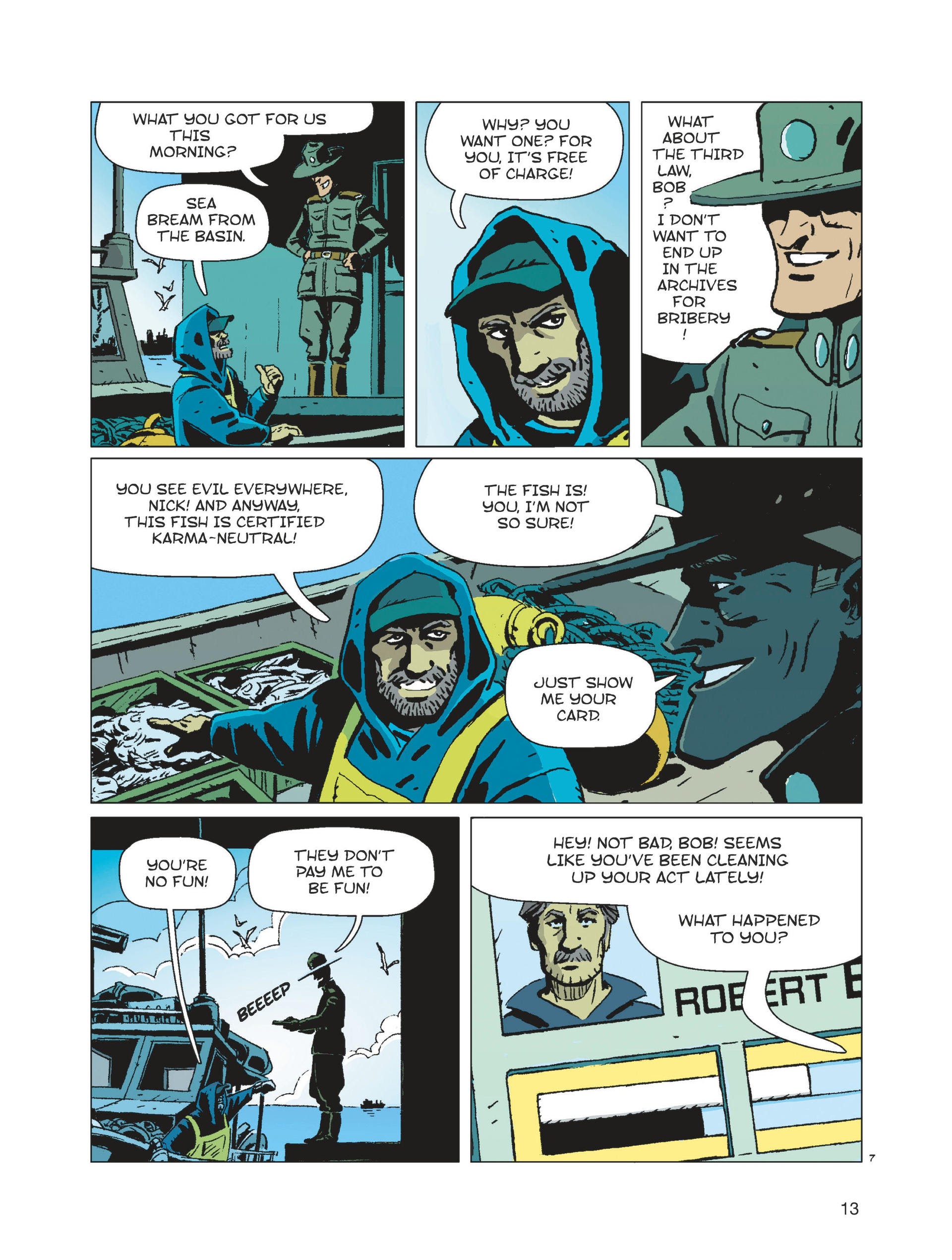 Read online Karma City comic -  Issue #1 - 13