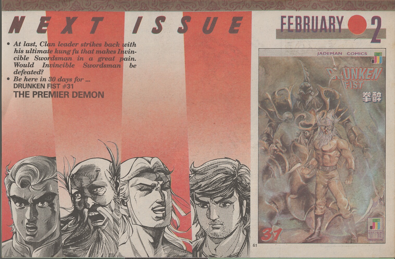 Read online Drunken Fist comic -  Issue #30 - 61