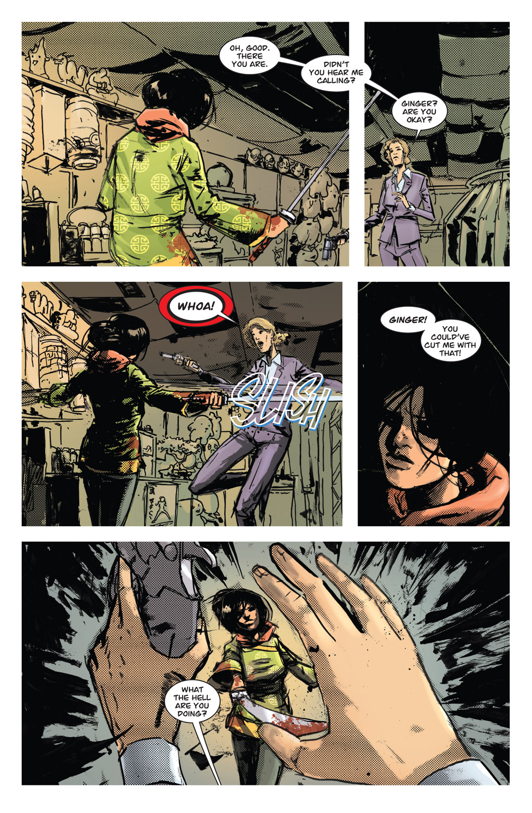 Read online Proof: Endangered comic -  Issue #3 - 12