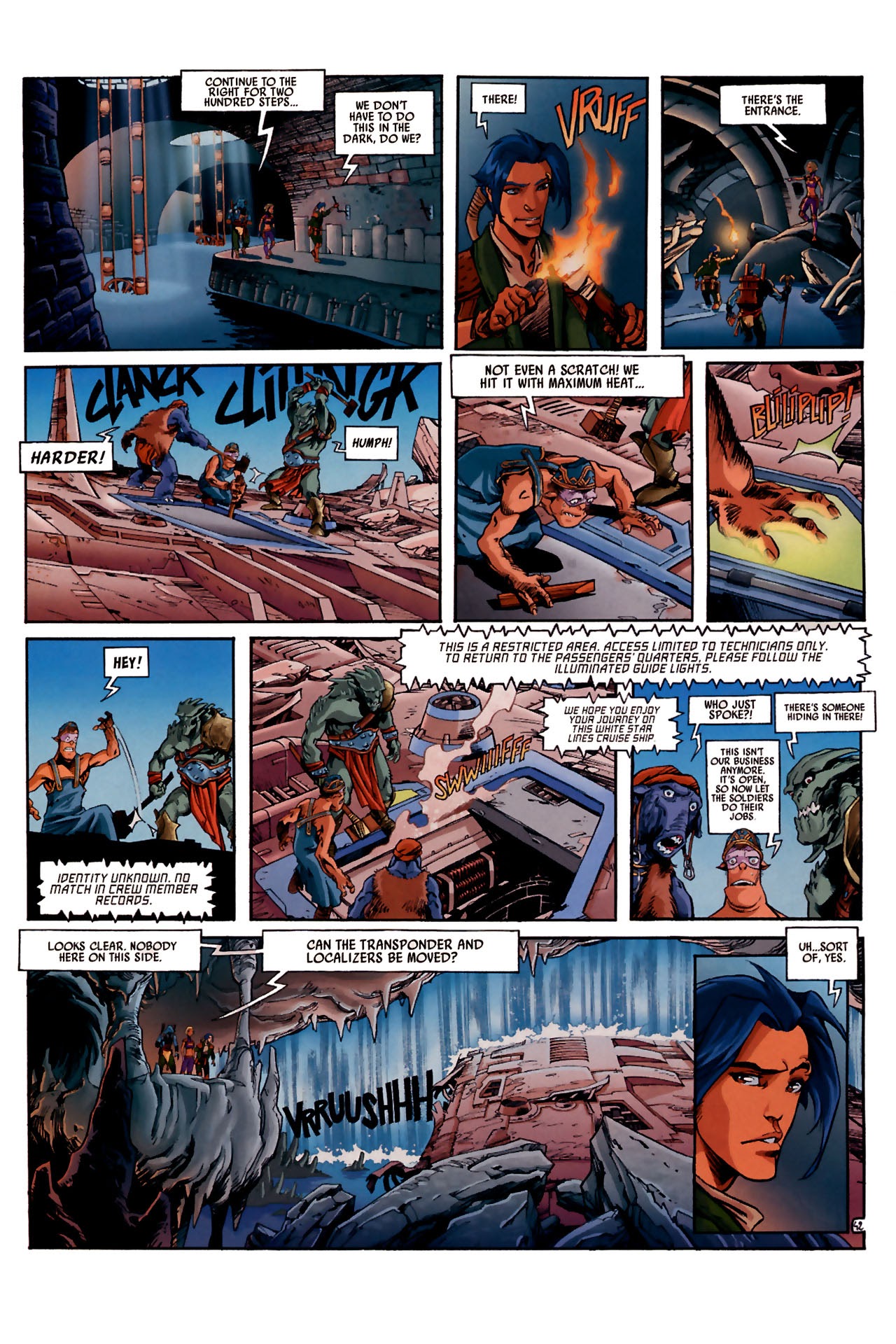 Read online Ythaq: The Forsaken World comic -  Issue #1 - 47