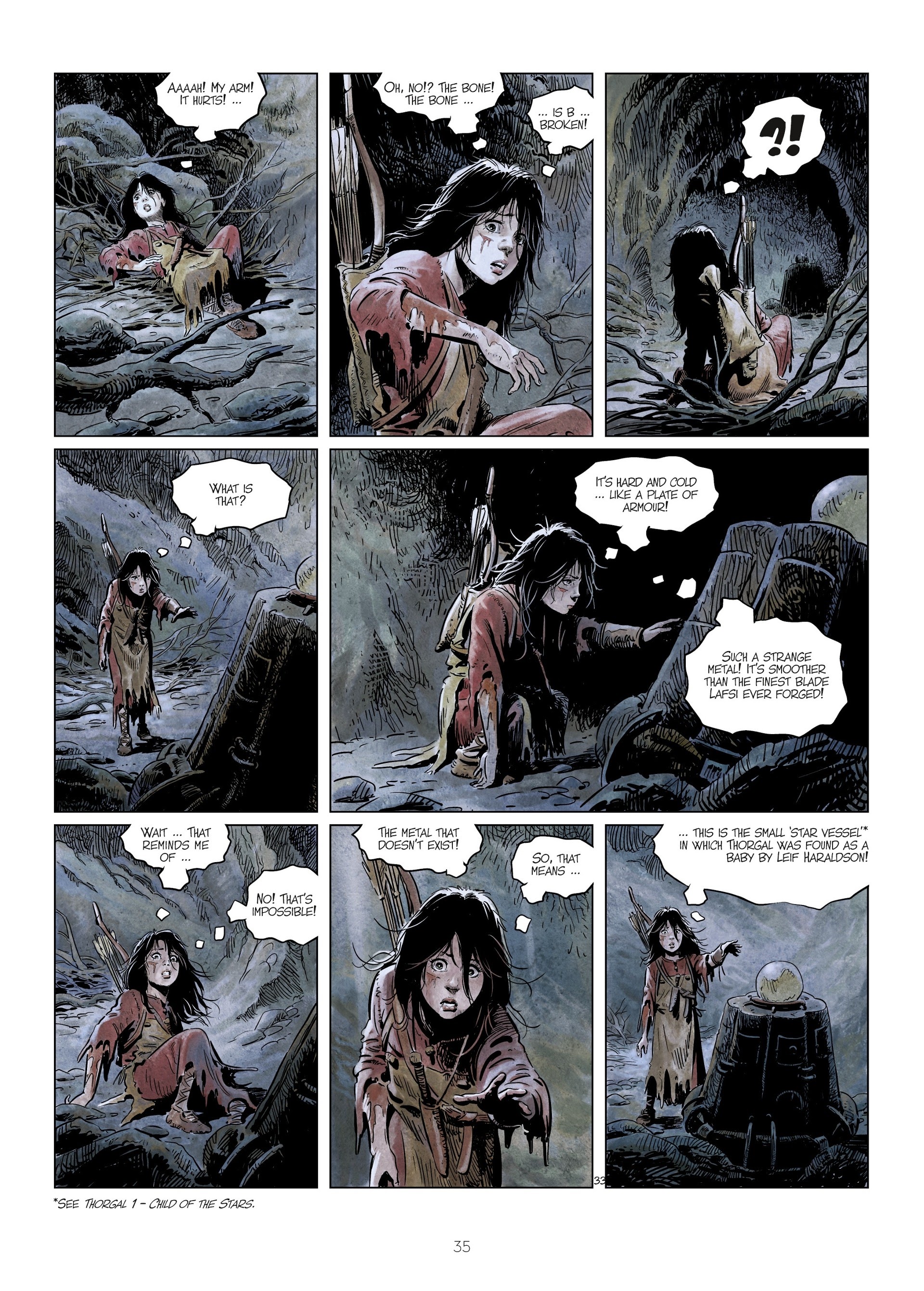 Read online The World of Thorgal: Wolfcub comic -  Issue #4 - 37