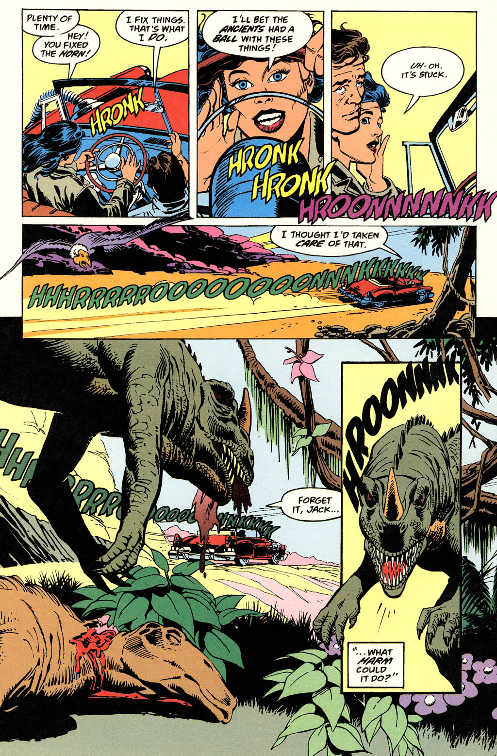 Read online Cadillacs and Dinosaurs comic -  Issue #1 - 6