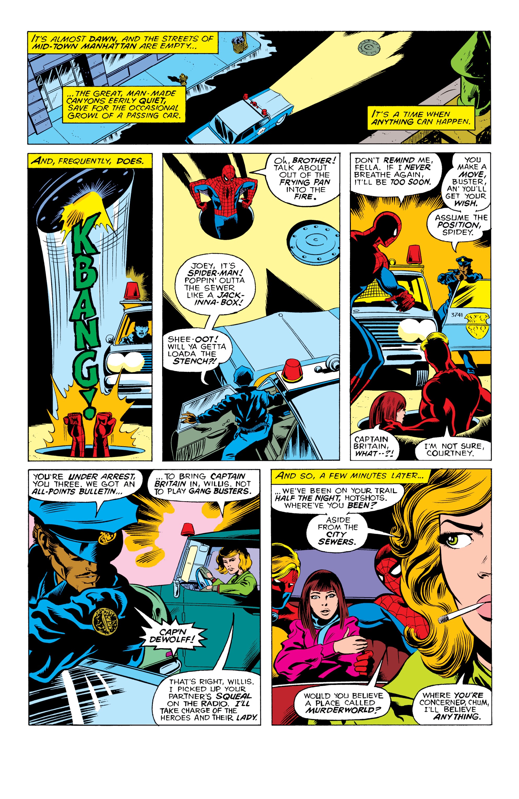 Read online Marvel Tales: Captain Britain comic -  Issue # TPB - 55