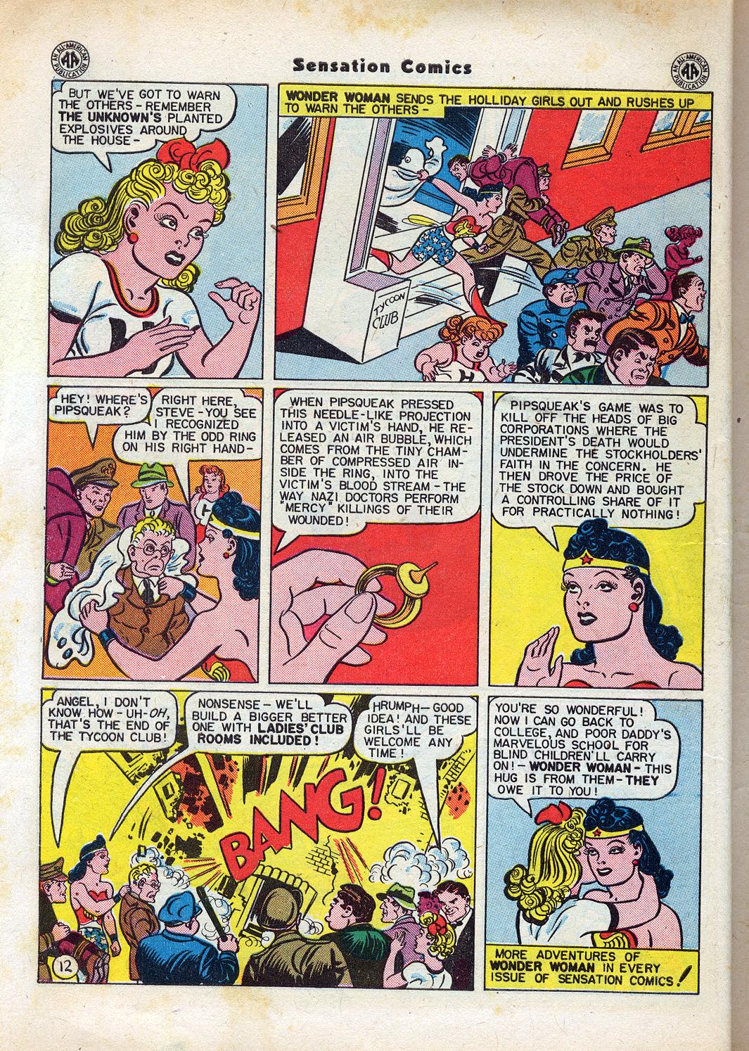 Read online Sensation (Mystery) Comics comic -  Issue #47 - 14