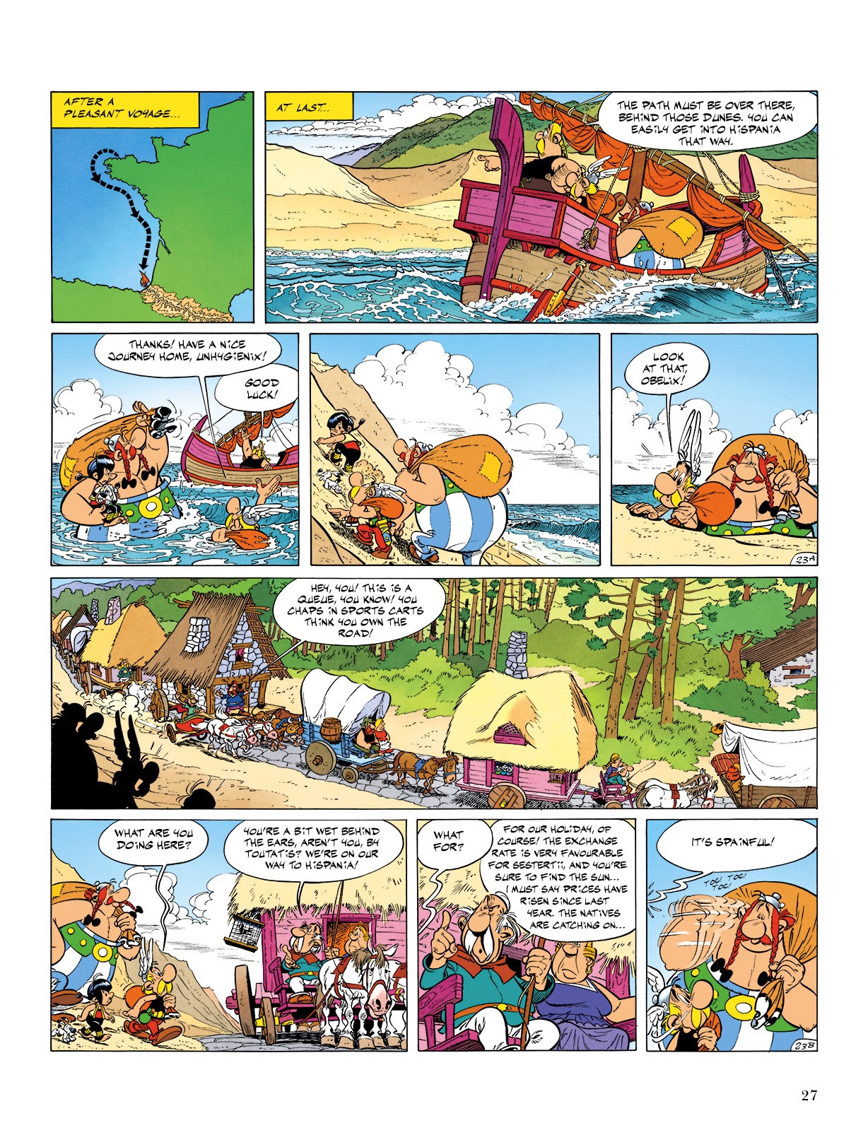 Read online Asterix comic -  Issue #14 - 28