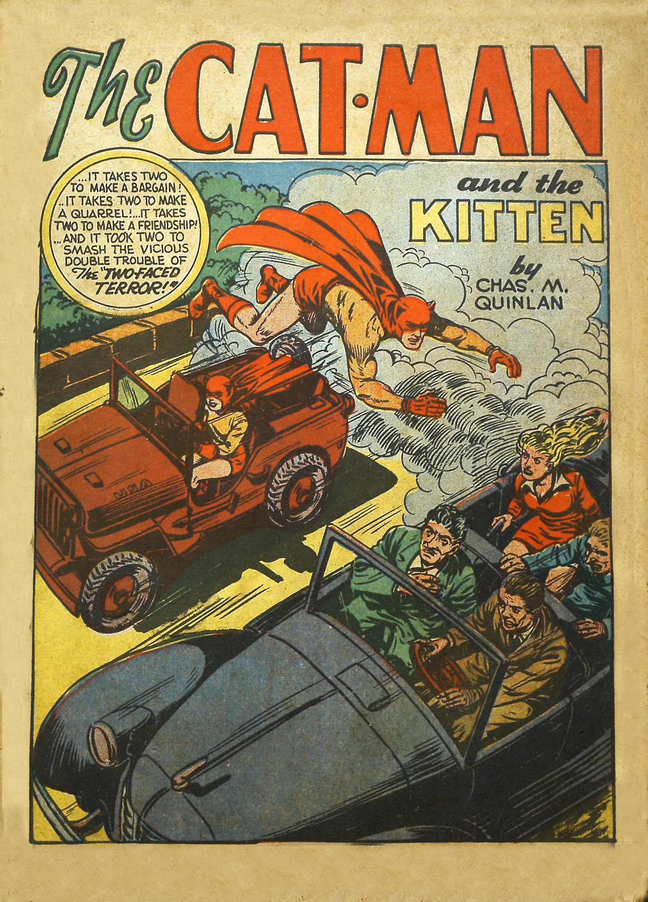 Read online Cat-Man Comics comic -  Issue #19 - 4