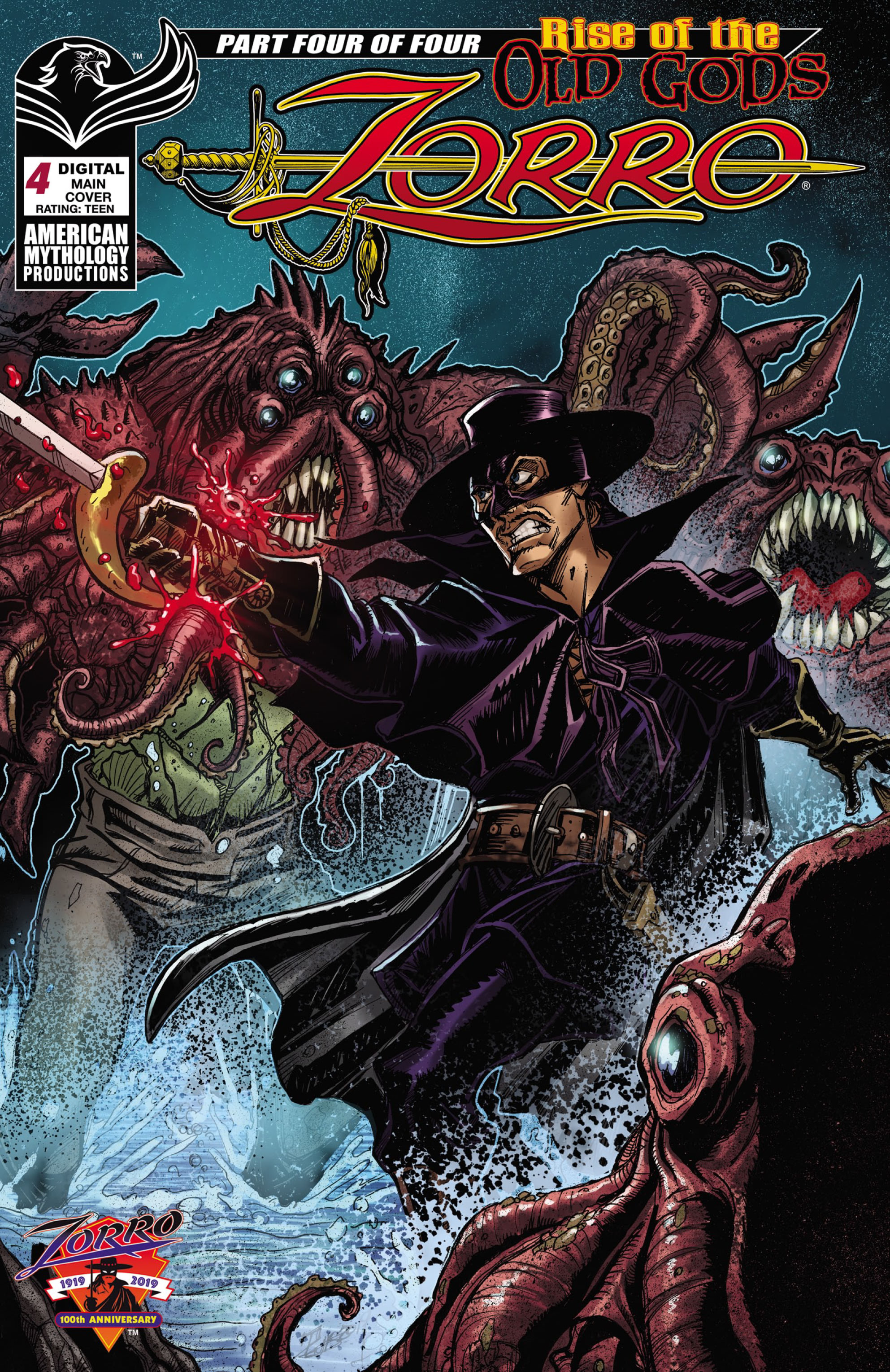 Read online Zorro: Rise of the Old Gods comic -  Issue #4 - 1