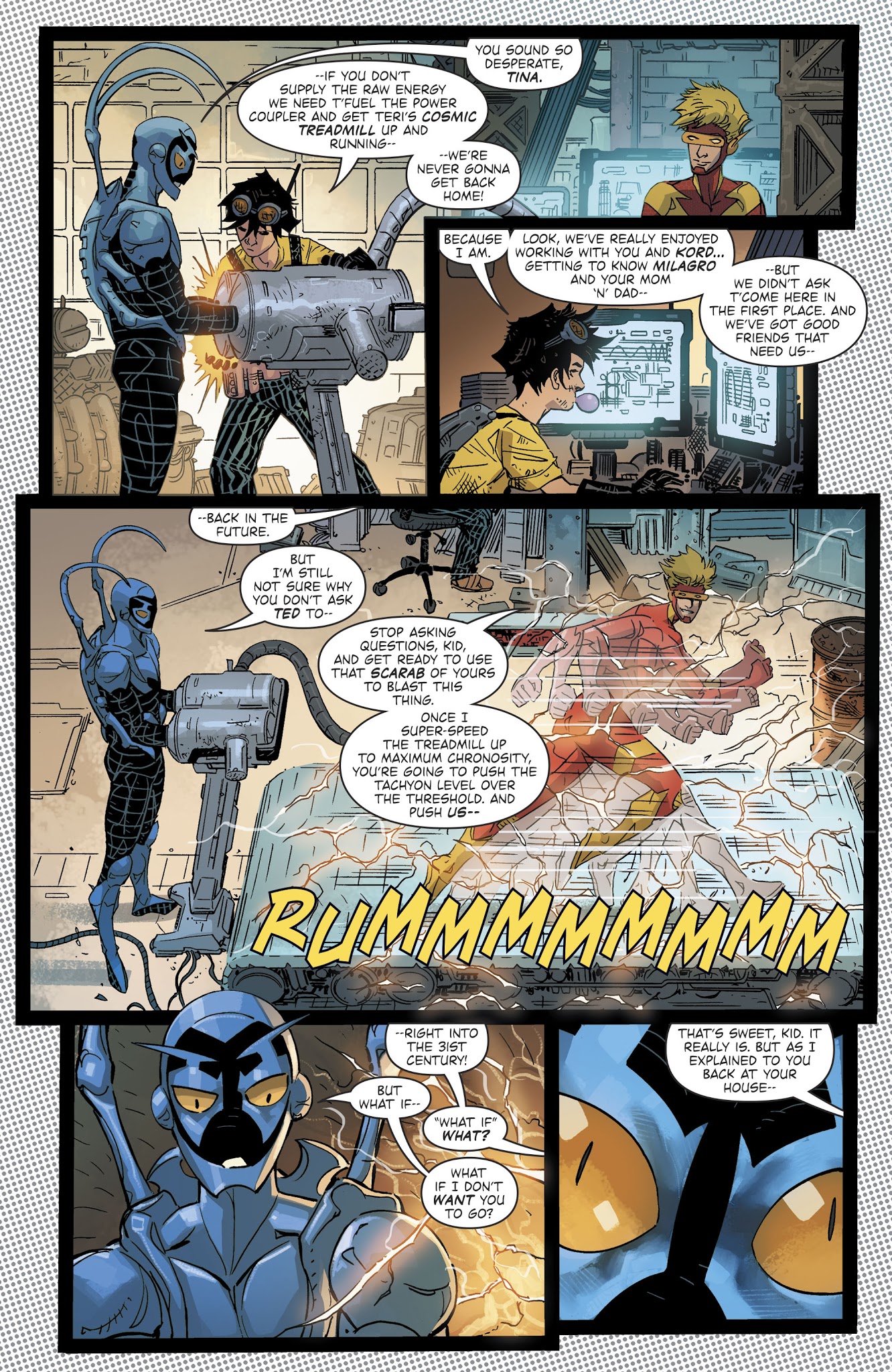 Read online Blue Beetle (2016) comic -  Issue #13 - 5