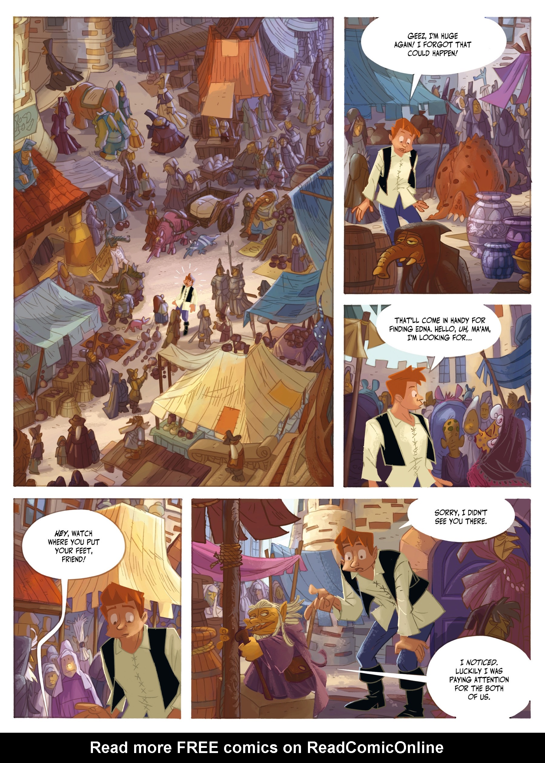 Read online Gregory and the Gargoyles comic -  Issue #3 - 32