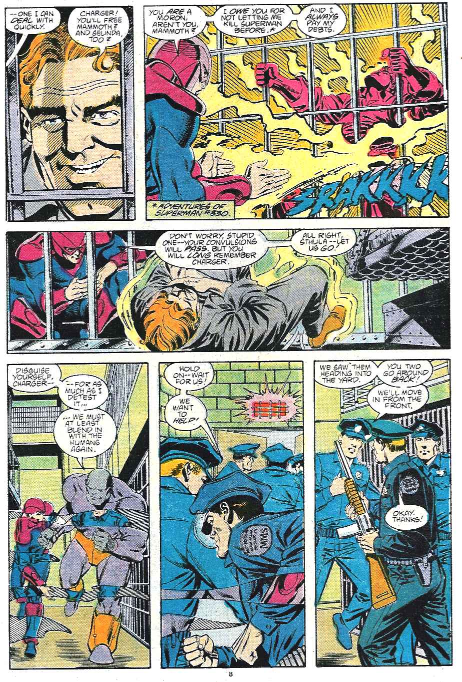 Read online Adventures of Superman (1987) comic -  Issue #435 - 9