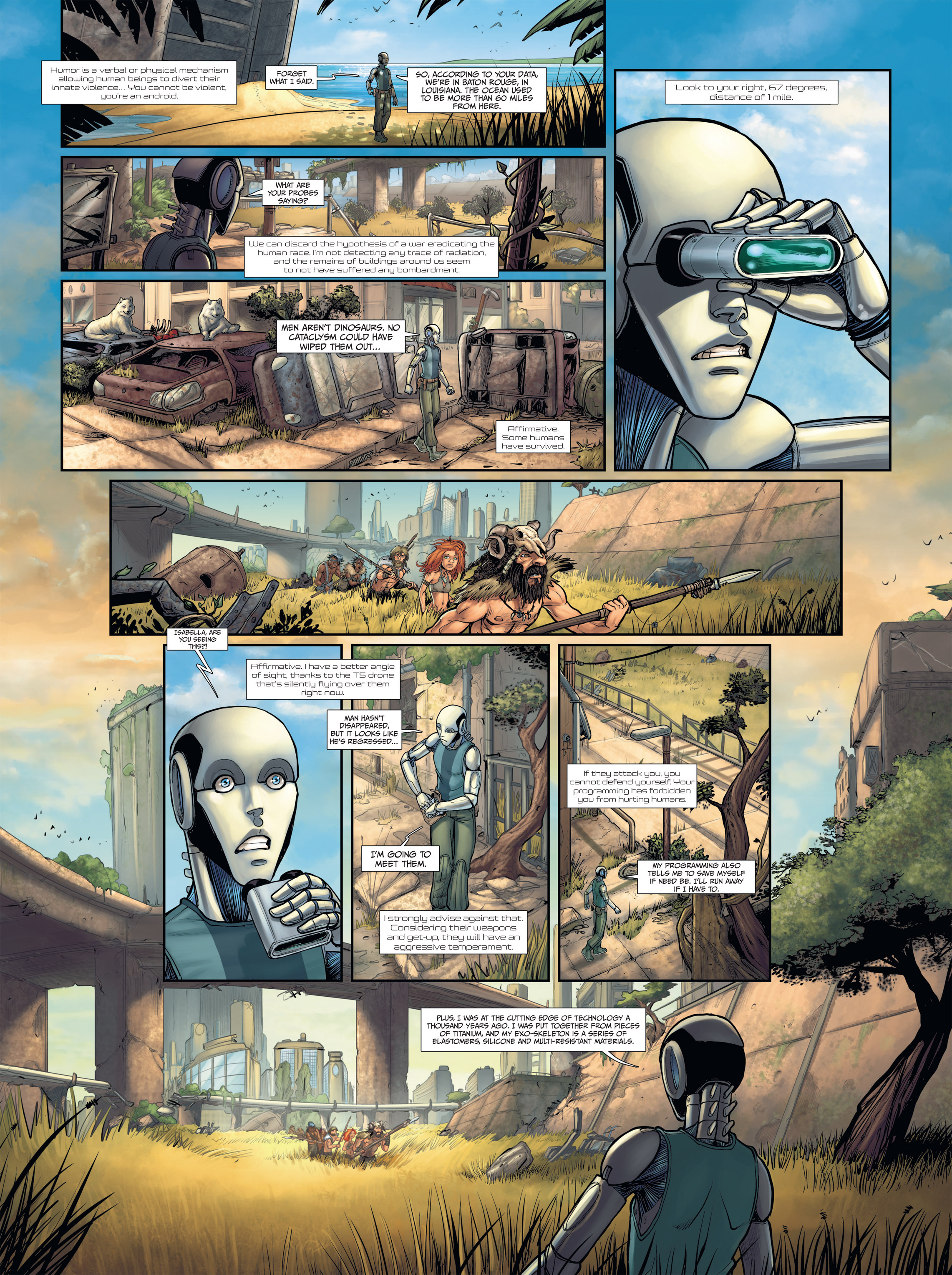 Read online Androïds comic -  Issue #2 - 17