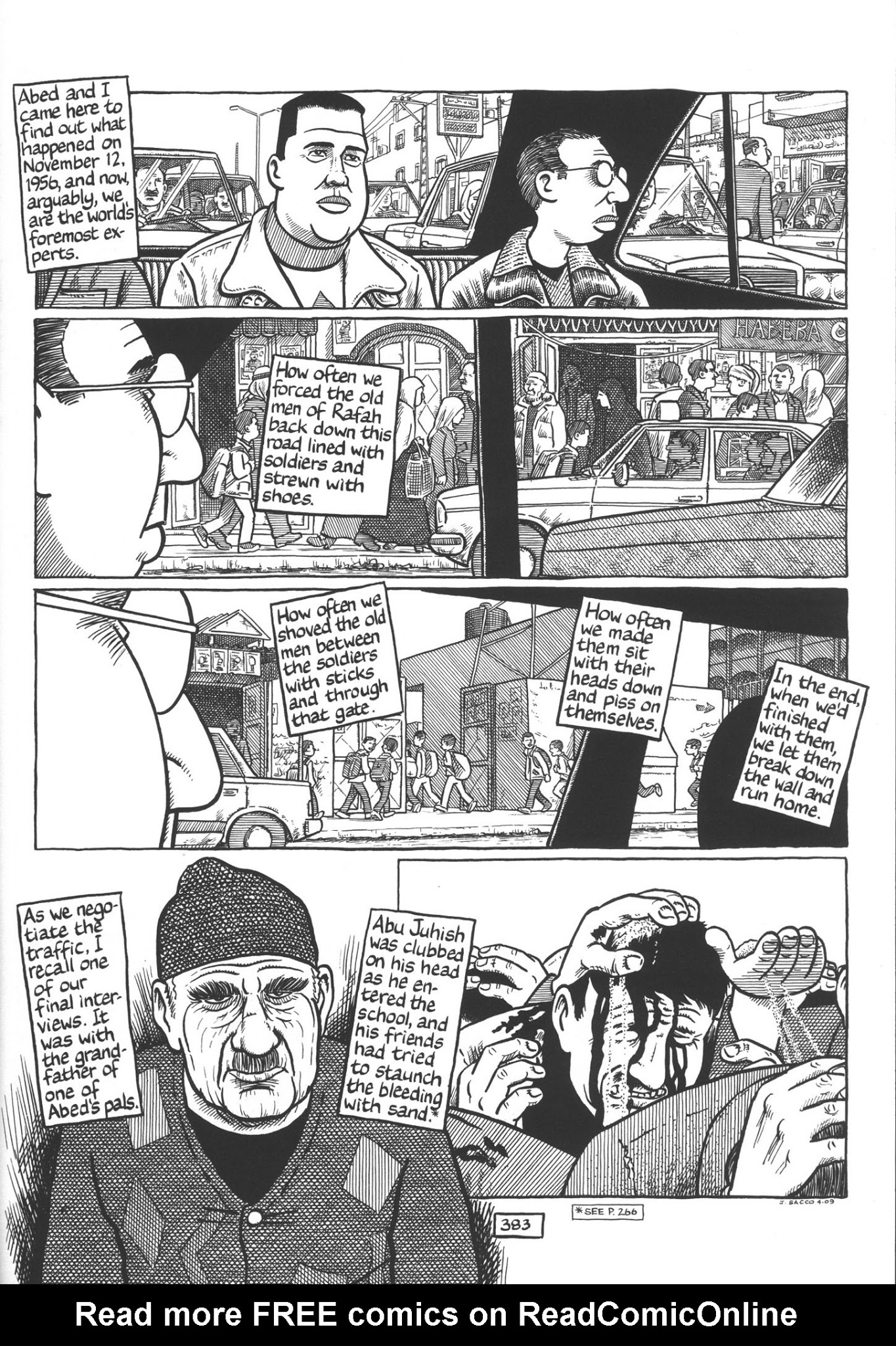 Read online Footnotes in Gaza comic -  Issue # TPB - 399